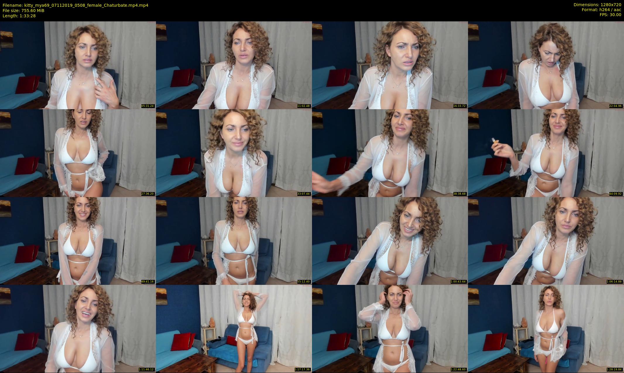 kitty_mya69 — 94 minute Chaturbate female cam show recording, 720p, Nov 7, 2019