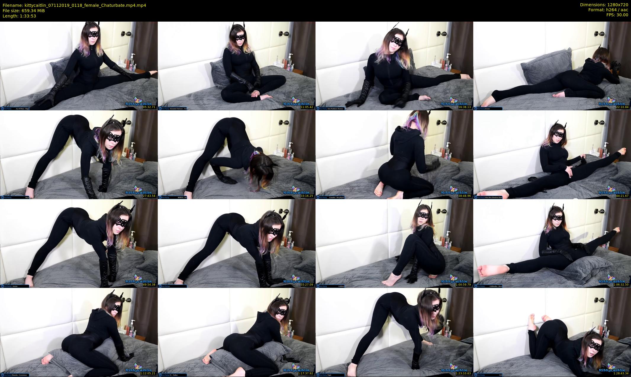 kittycaitlin — 94 minute Chaturbate female cam show recording, 720p, Nov 7, 2019