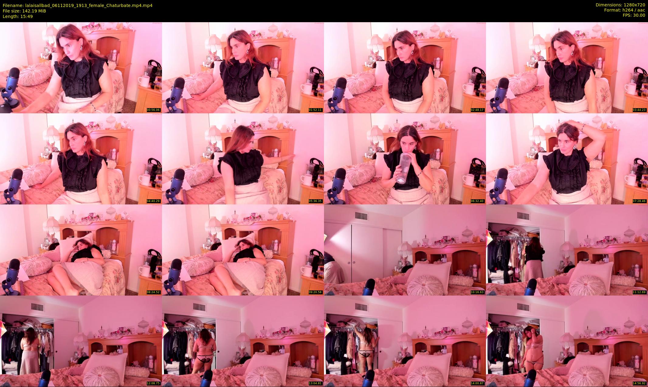lalaisallbad — 16 minute Chaturbate female cam show recording, 720p, Nov 6, 2019
