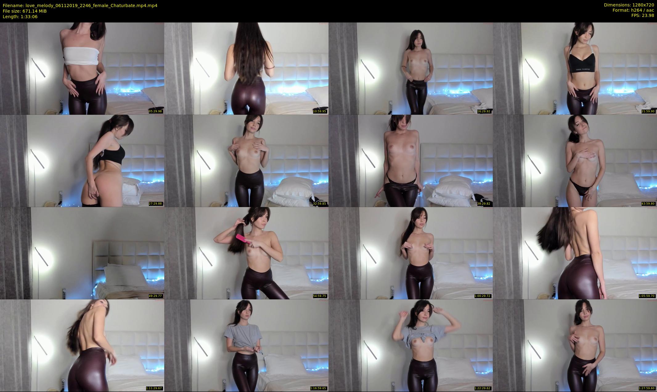 love_melody — 94 minute Chaturbate female cam show recording, 720p, Nov 6, 2019