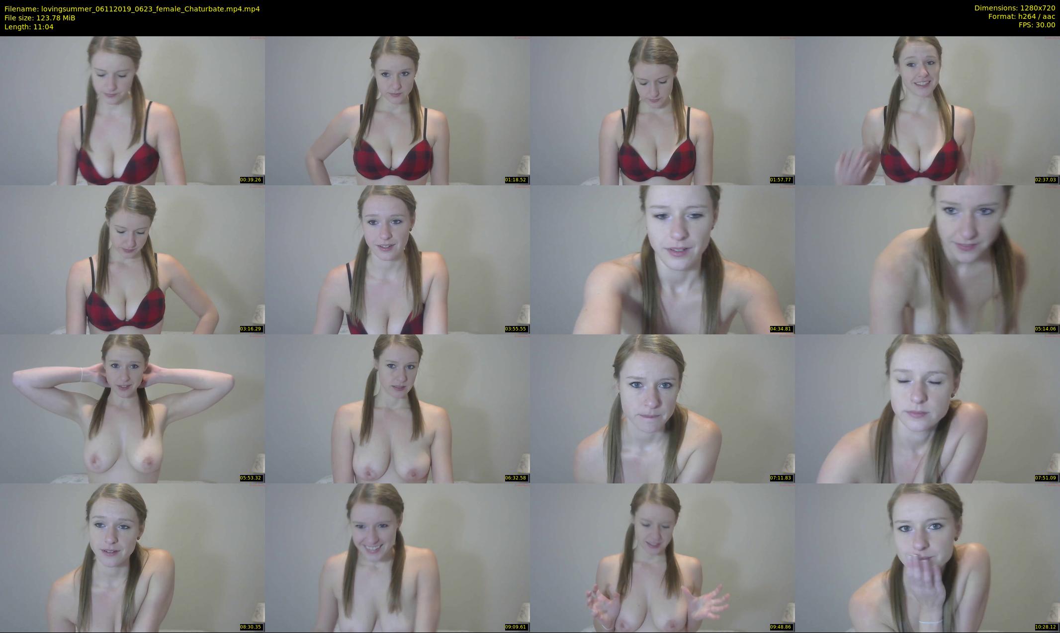 lovingsummer — 12 minute Chaturbate female cam show recording, 720p, Nov 6, 2019