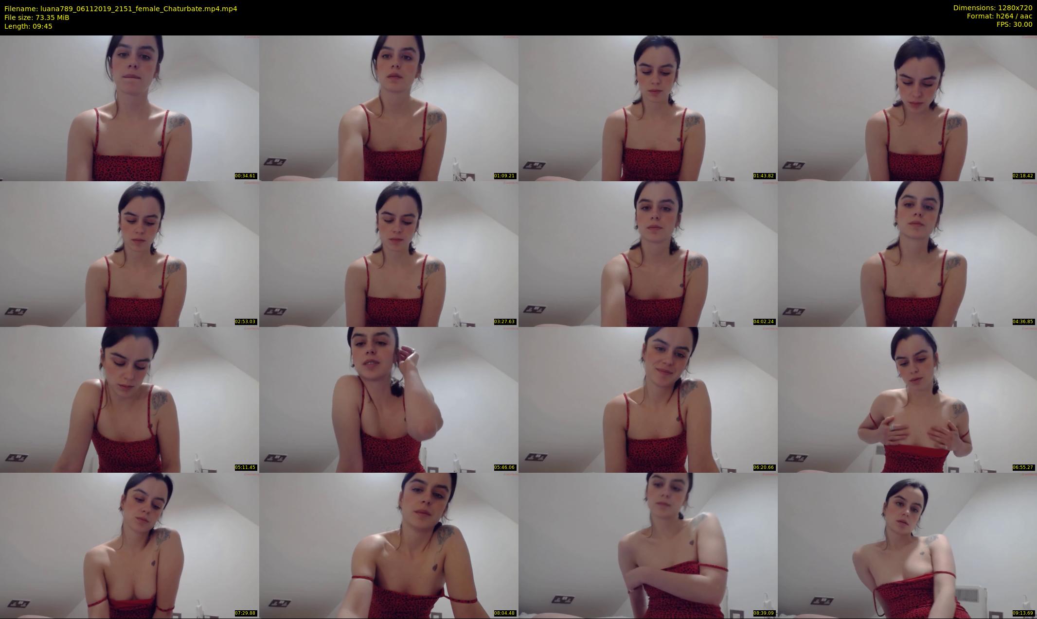 luana789 — 10 minute Chaturbate female cam show recording, 720p, Nov 6, 2019