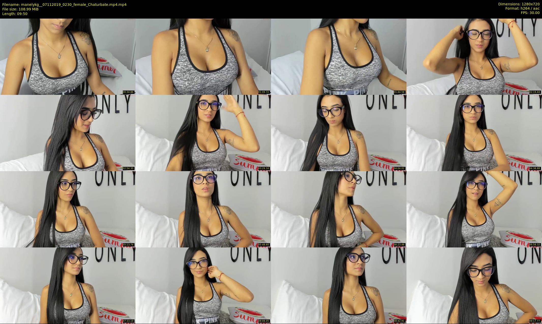 manelykg_ — 10 minute Chaturbate female cam show recording, 720p, Nov 7, 2019