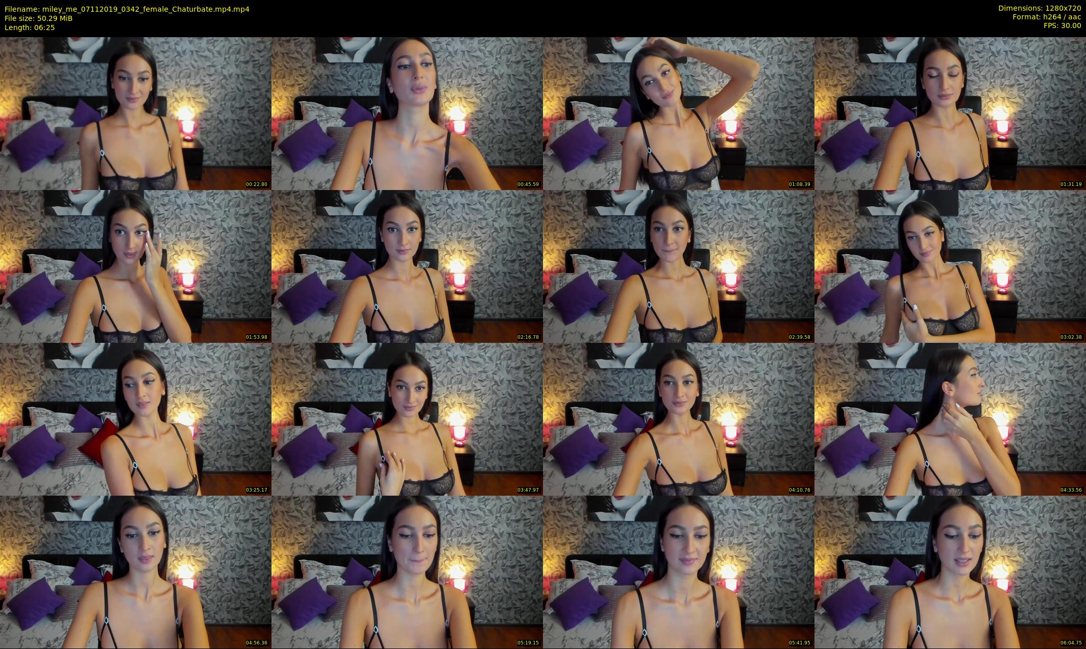 miley_me — 7 minute Chaturbate female cam show recording, 720p, Nov 7, 2019