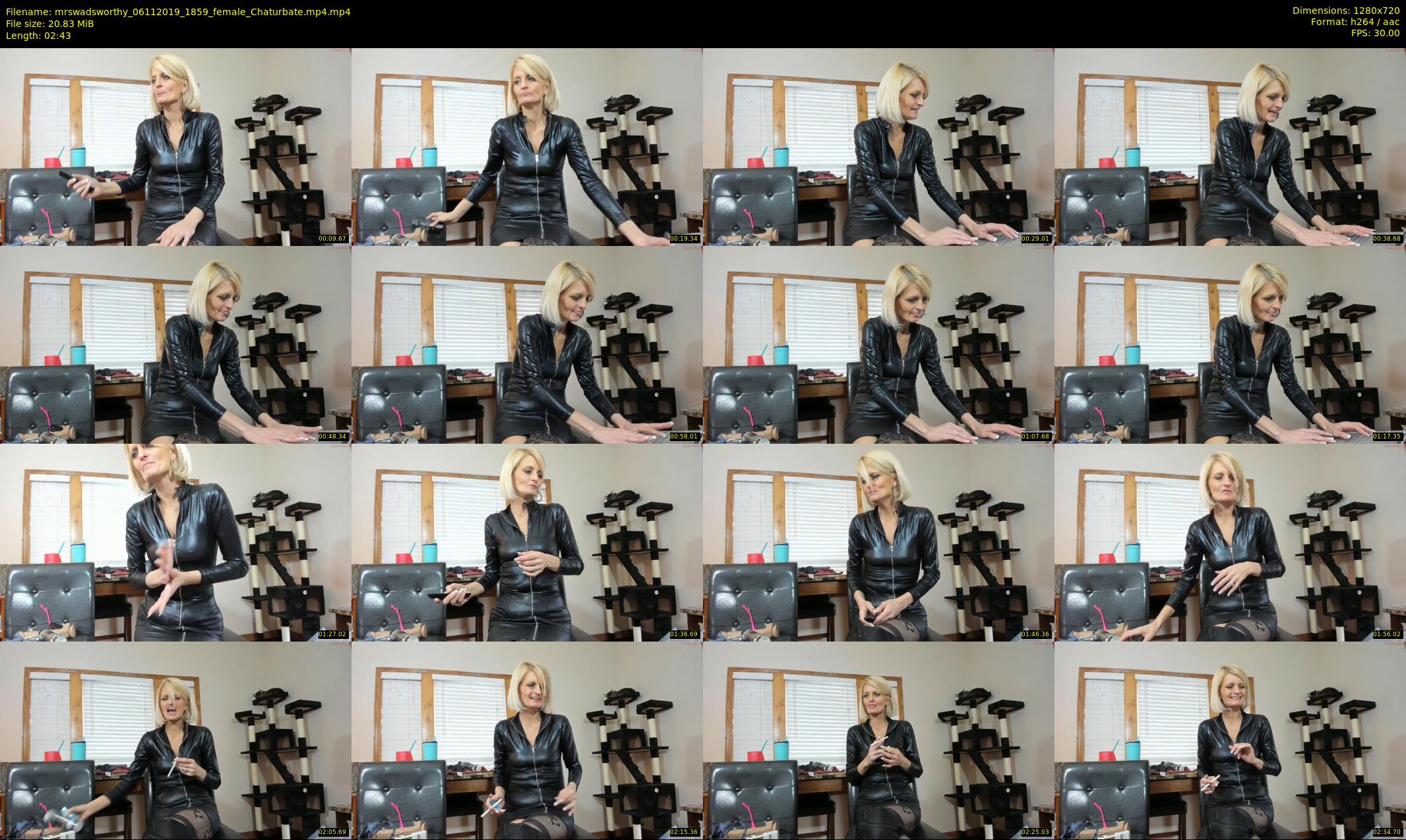 mrswadsworthy — 3 minute Chaturbate female cam show recording, 720p, Nov 6, 2019