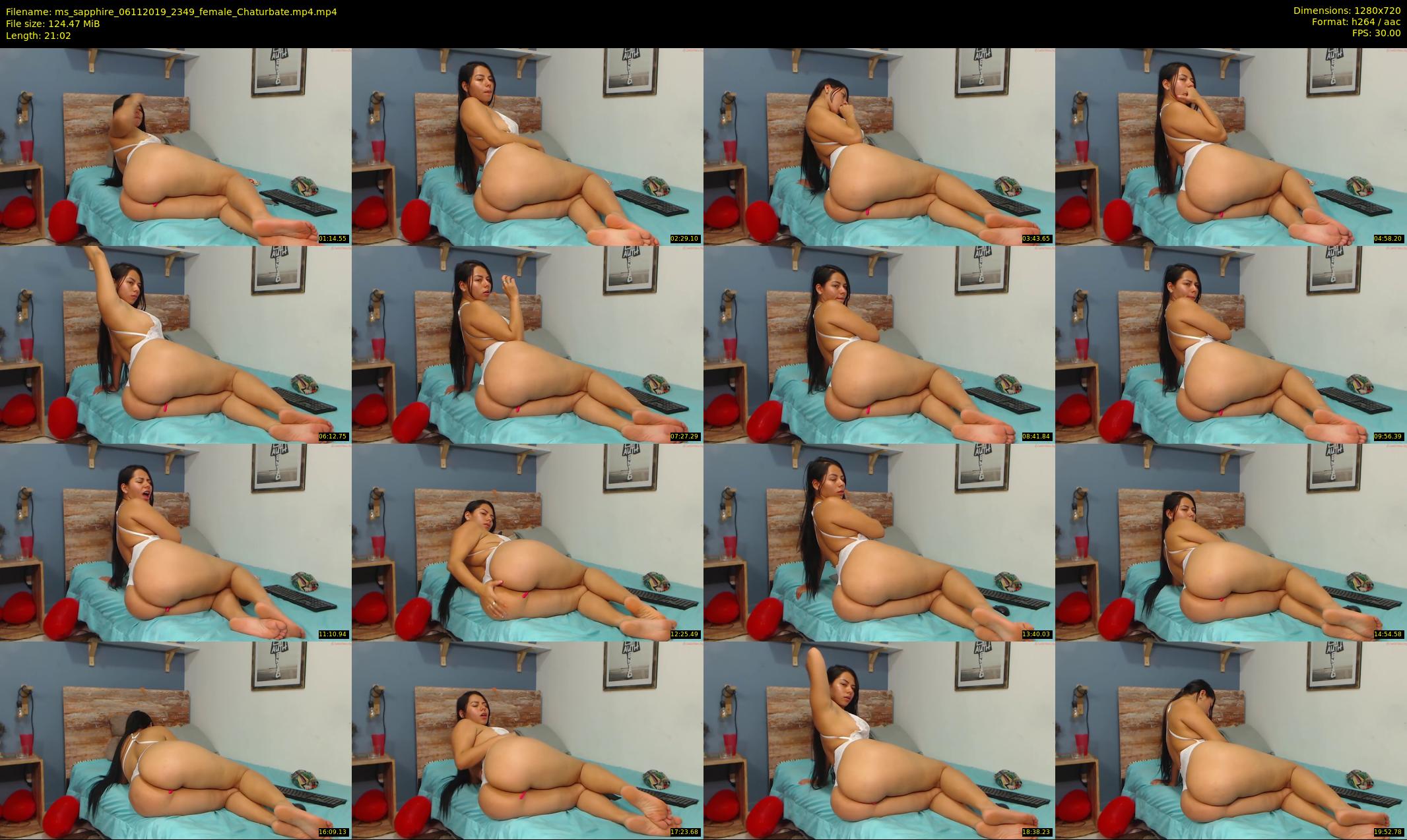 ms_sapphire — 22 minute Chaturbate female cam show recording, 720p, Nov 6, 2019