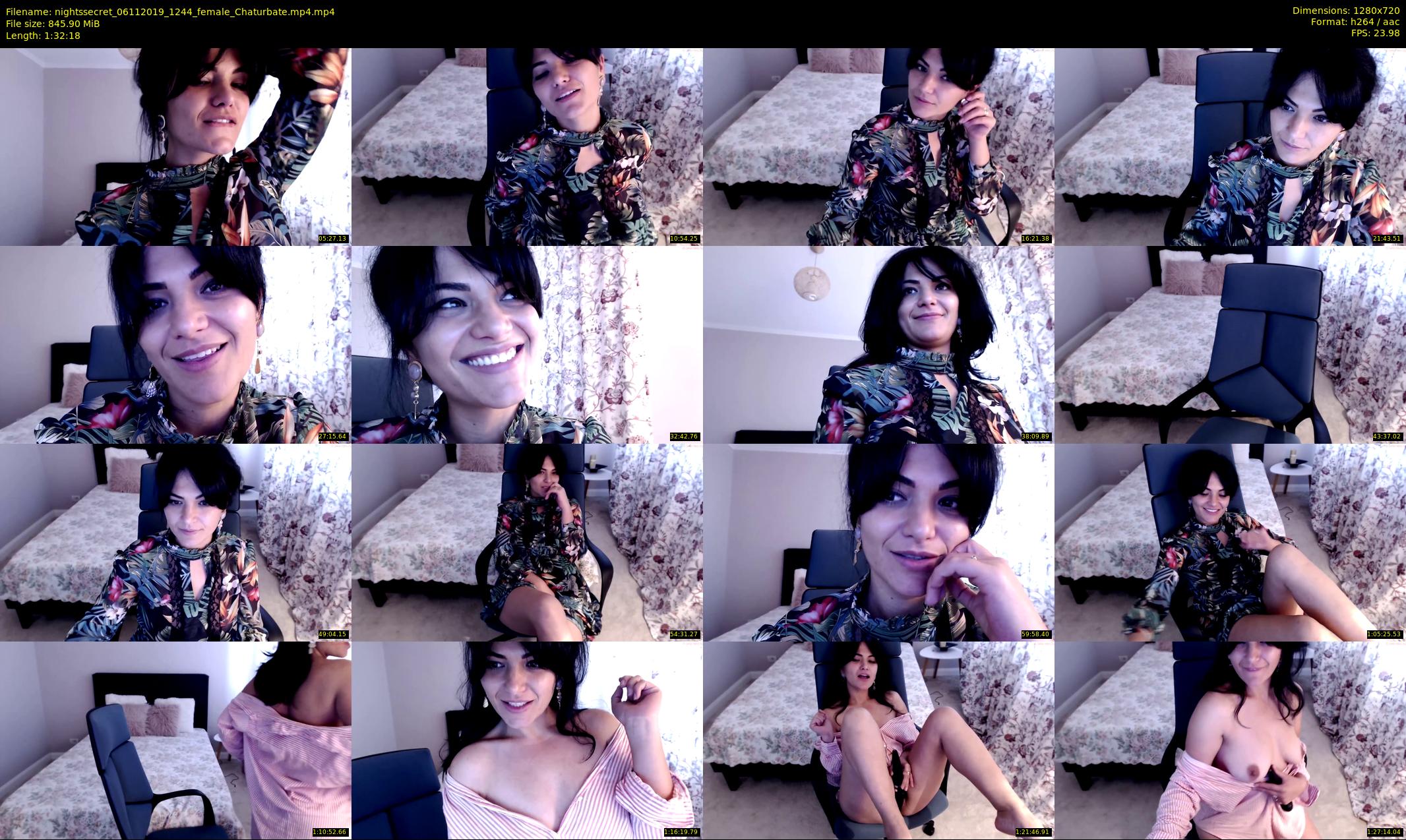 nightssecret — 93 minute Chaturbate female cam show recording, 720p, Nov 6, 2019