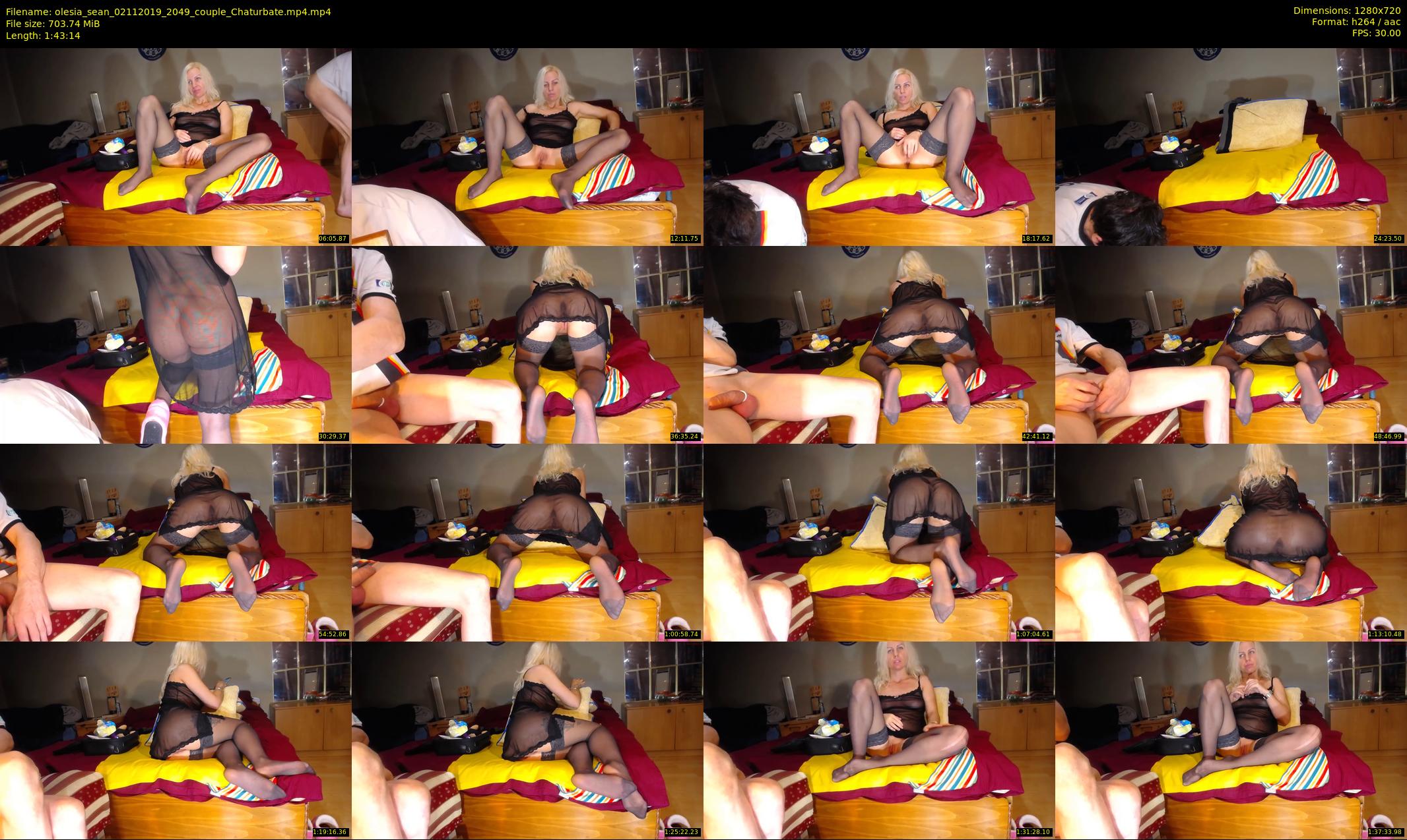 olesia_sean — 104 minute Chaturbate couple cam show recording, 720p, Nov 2, 2019