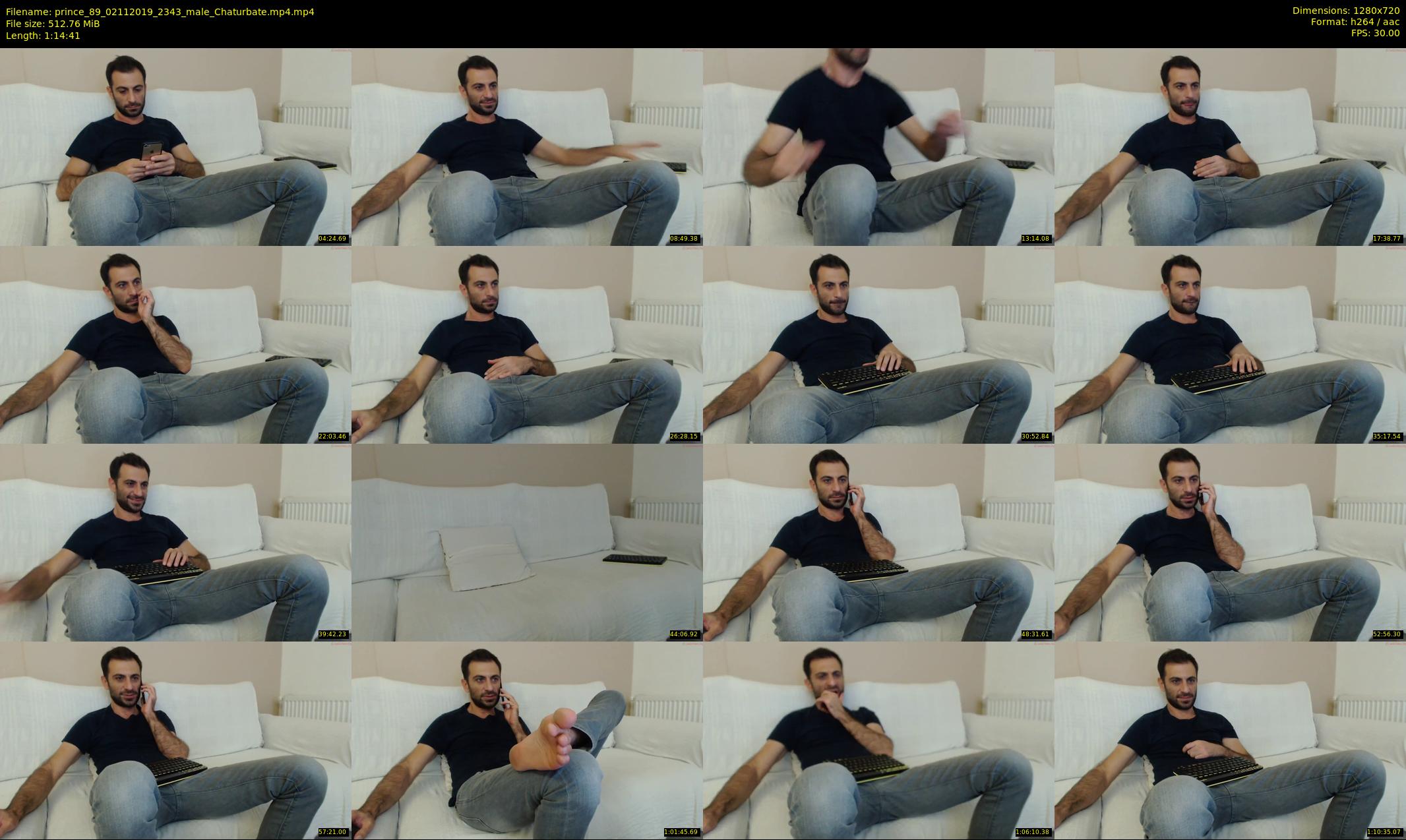 prince_89 — 75 minute Chaturbate male cam show recording, 720p, Nov 2, 2019