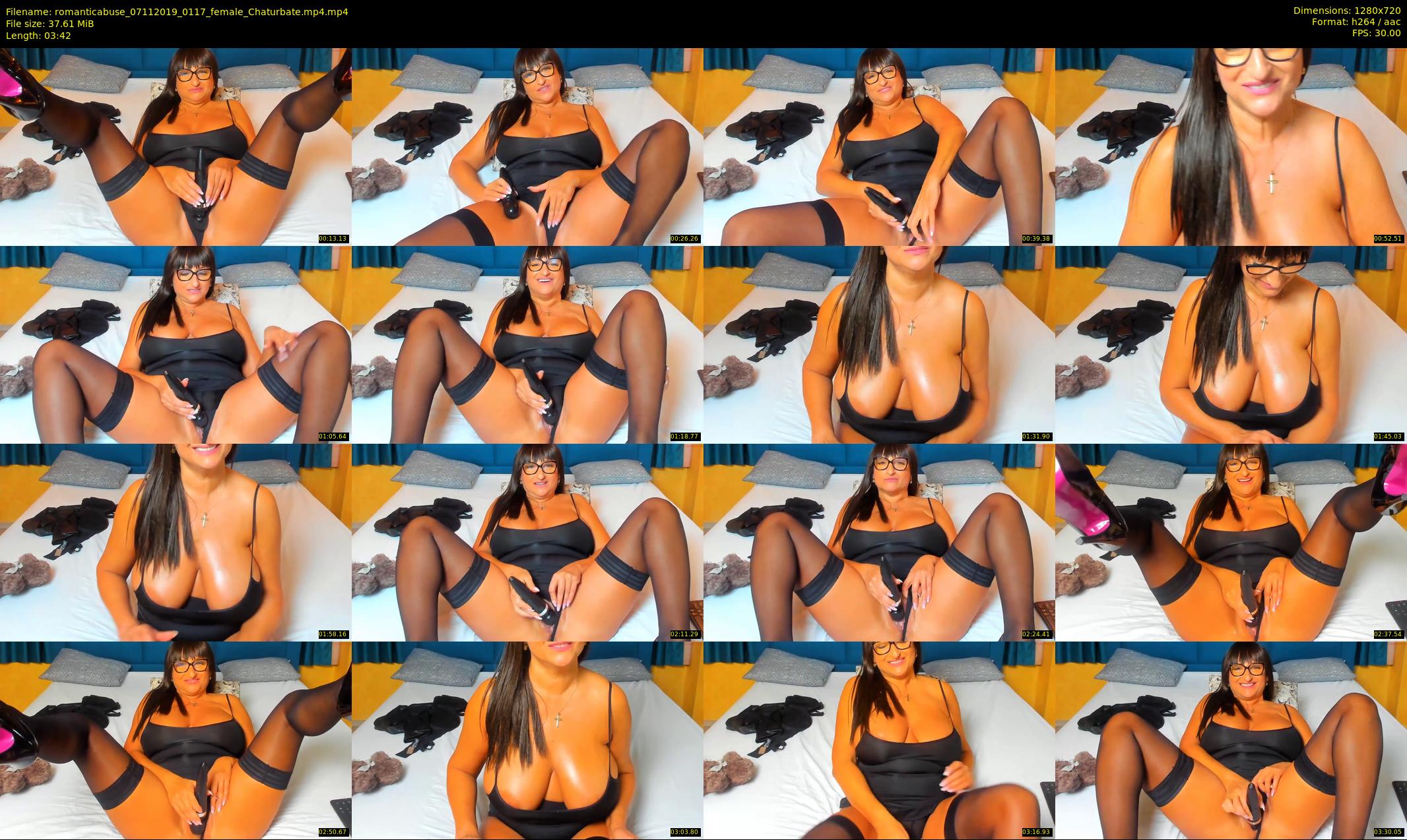 romanticabuse — 4 minute Chaturbate female cam show recording, 720p, Nov 7, 2019