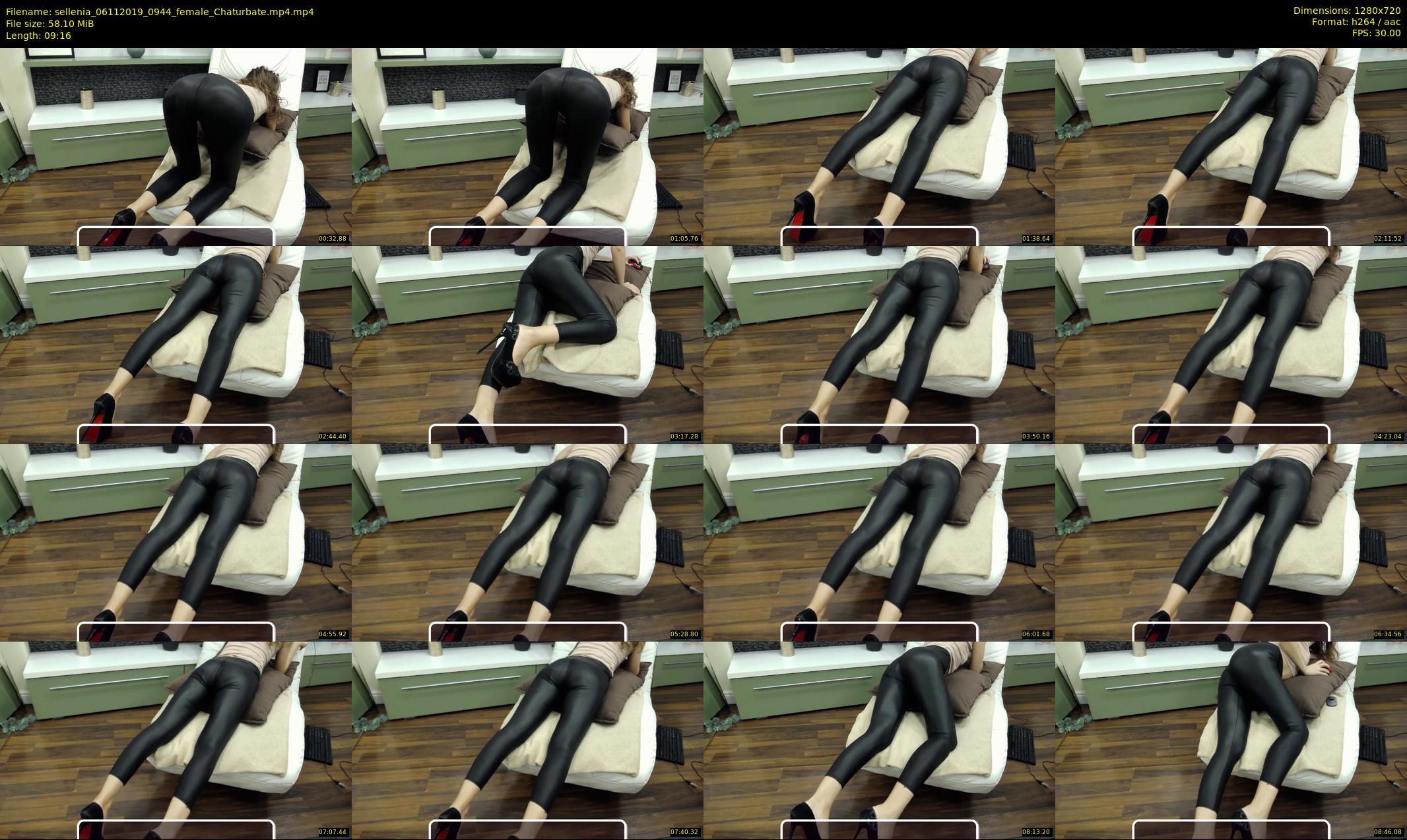 sellenia — 10 minute Chaturbate female cam show recording, 720p, Nov 6, 2019