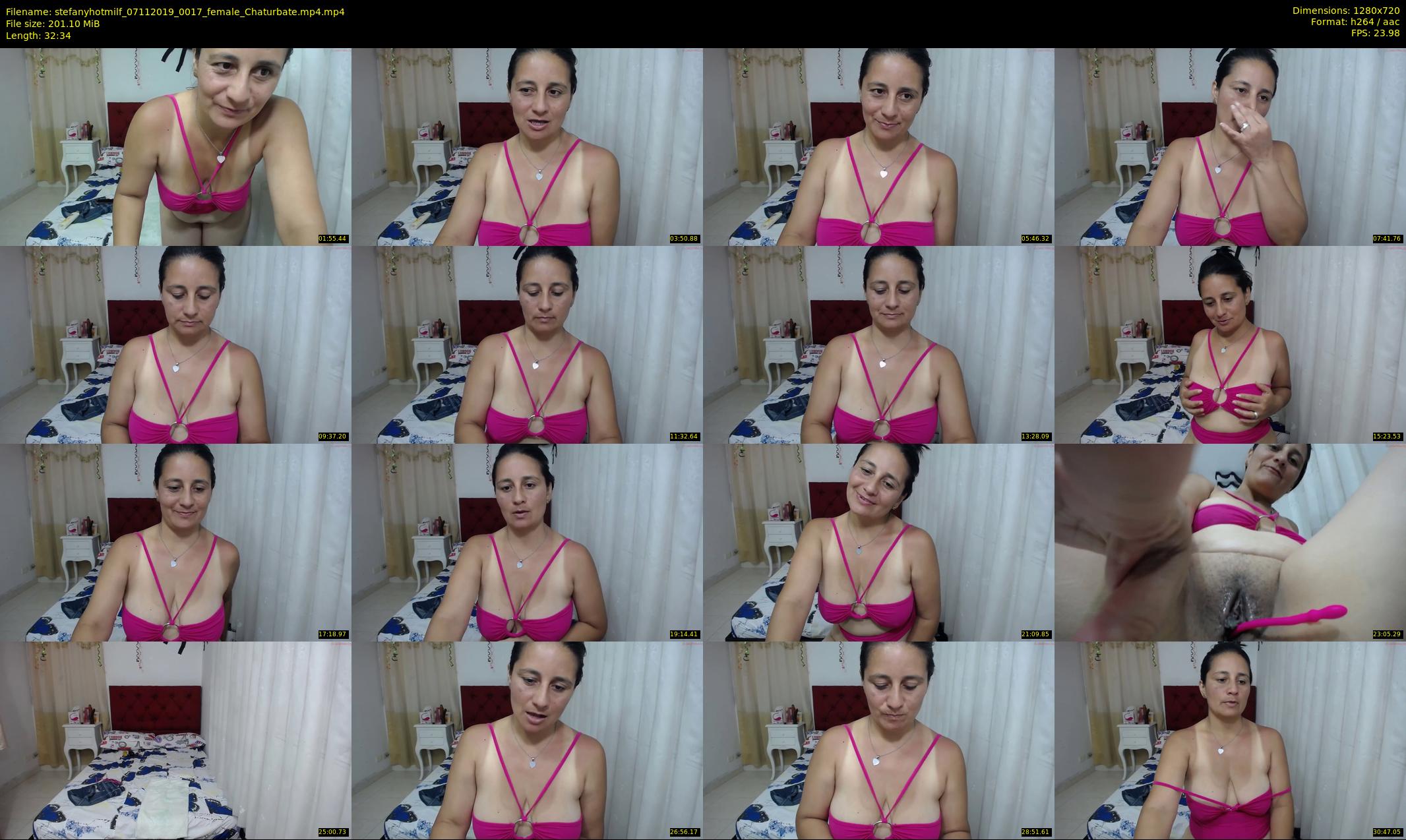 stefanyhotmilf — 33 minute Chaturbate female cam show recording, 720p, Nov 7, 2019