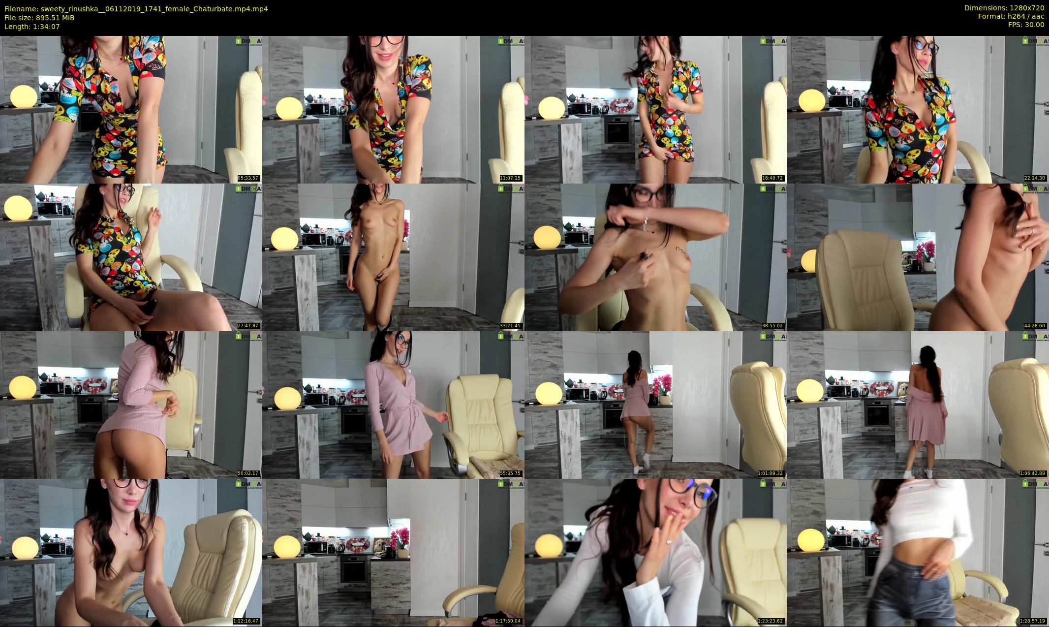 sweety_rinushka_ — 95 minute Chaturbate female cam show recording, 720p, Nov 6, 2019