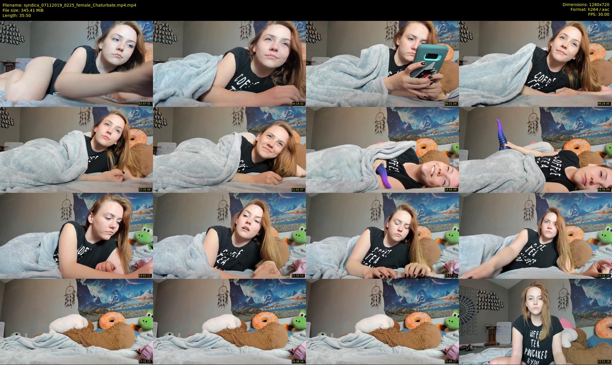 syndica — 36 minute Chaturbate female cam show recording, 720p, Nov 7, 2019