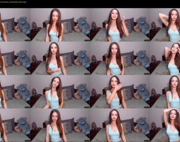 velerycute — 5 minute Chaturbate female cam show recording, 720p, Nov 6, 2019