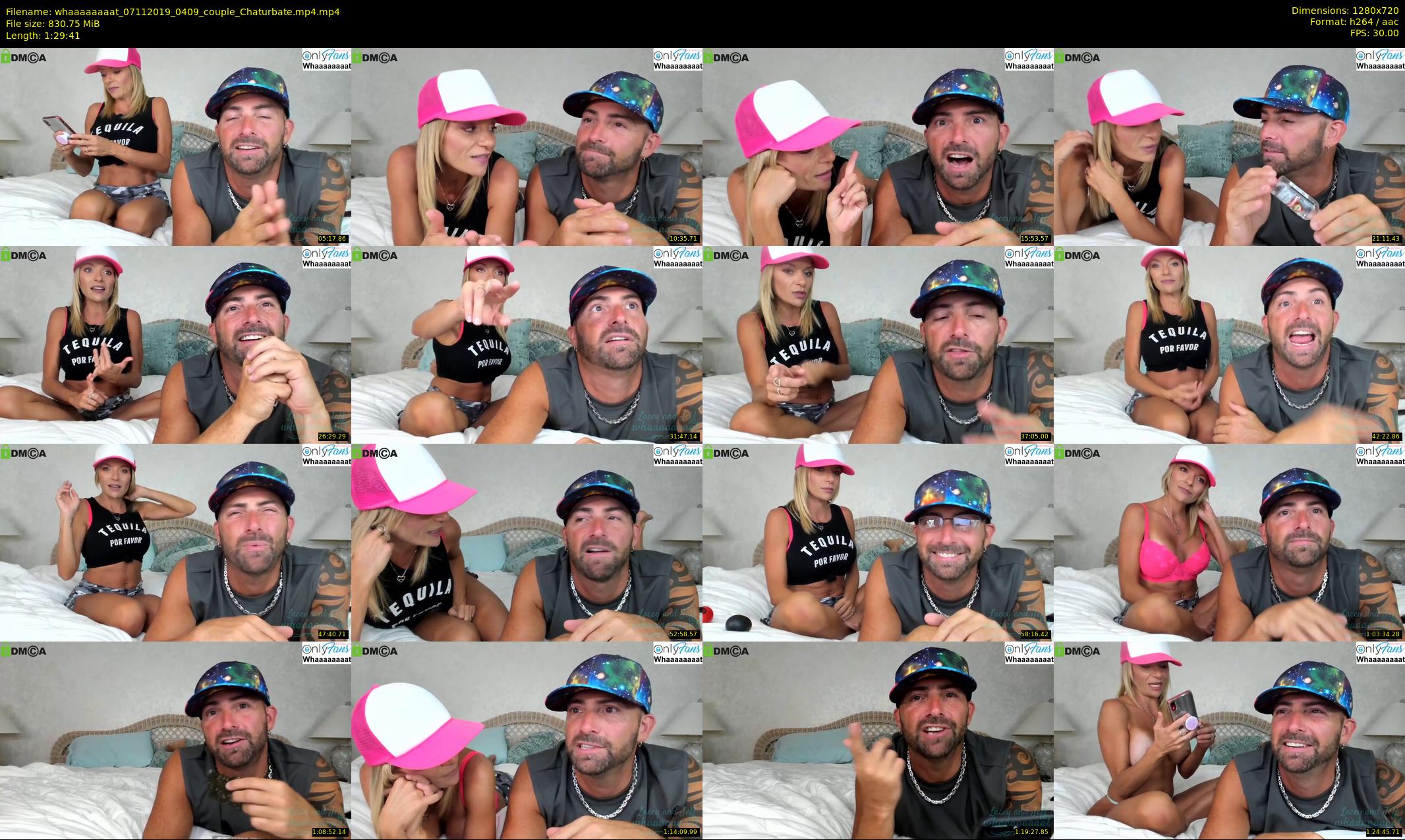 whaaaaaaaat — 90 minute Chaturbate couple cam show recording, 720p, Nov 7, 2019
