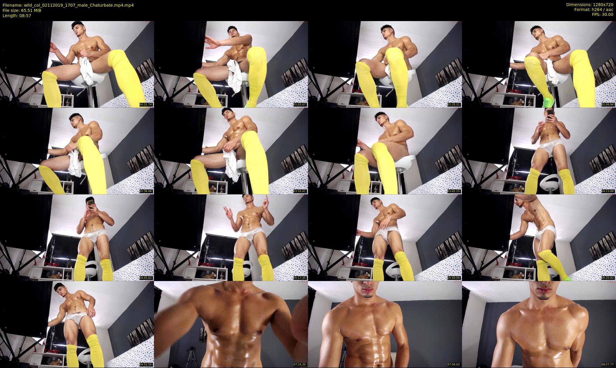 wild_col — 9 minute Chaturbate male cam show recording, 720p, Nov 2, 2019