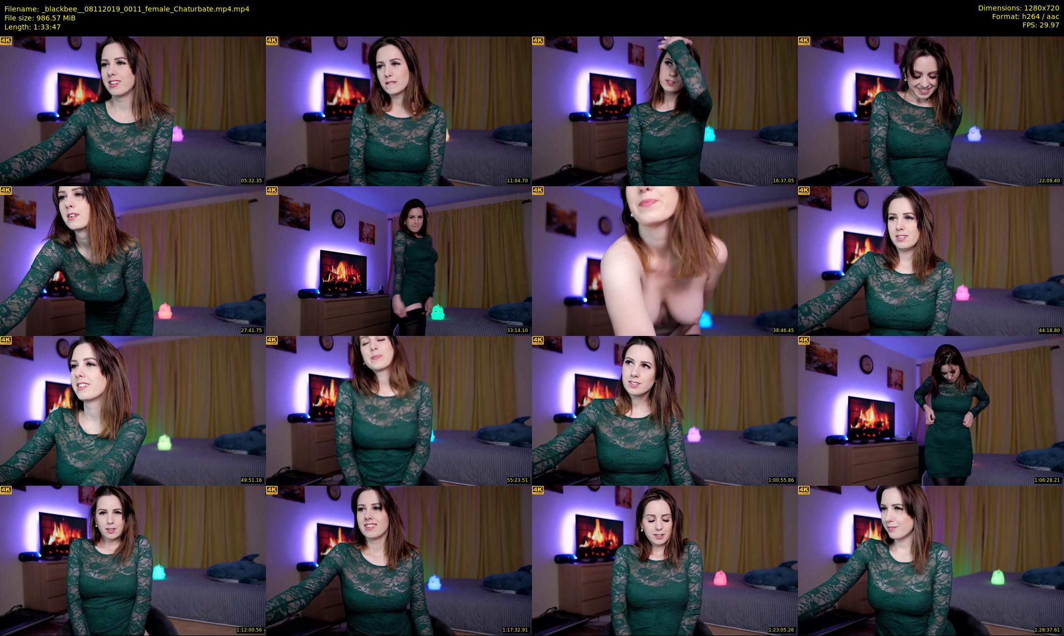 _blackbee_ — 94 minute Chaturbate female cam show recording, 720p, Nov 8, 2019