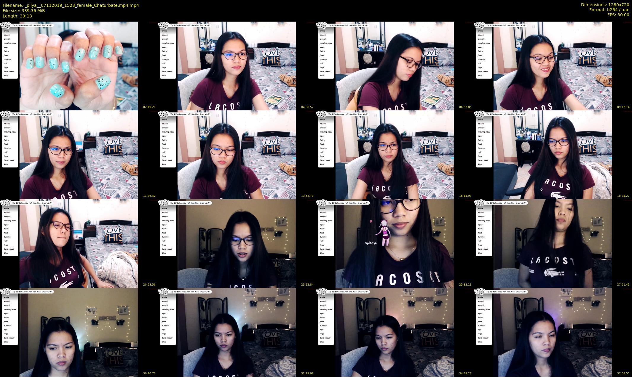 _pilya_ — 40 minute Chaturbate female cam show recording, 720p, Nov 7, 2019
