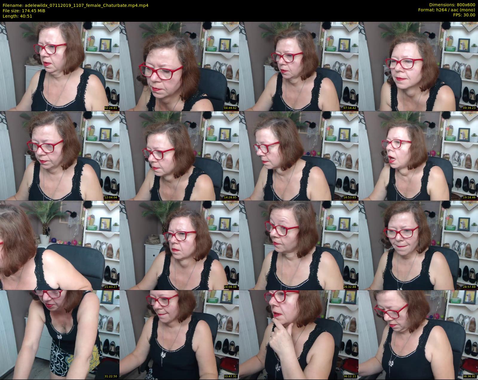 adelewildx — 41 minute Chaturbate female cam show recording, 480p, Nov 7, 2019