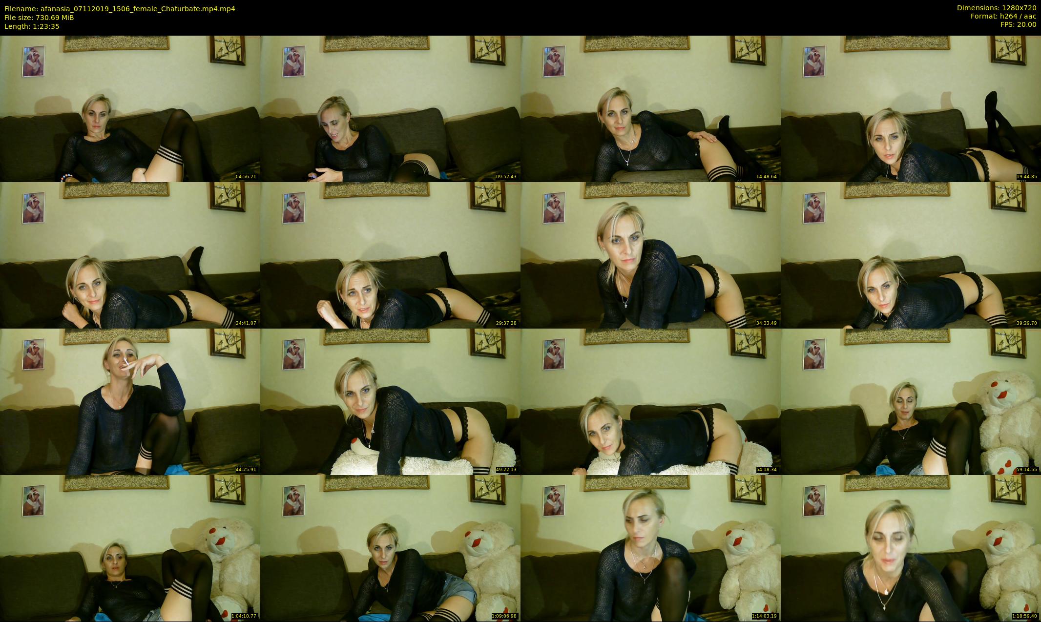 afanasia — 84 minute Chaturbate female cam show recording, 720p, Nov 7, 2019