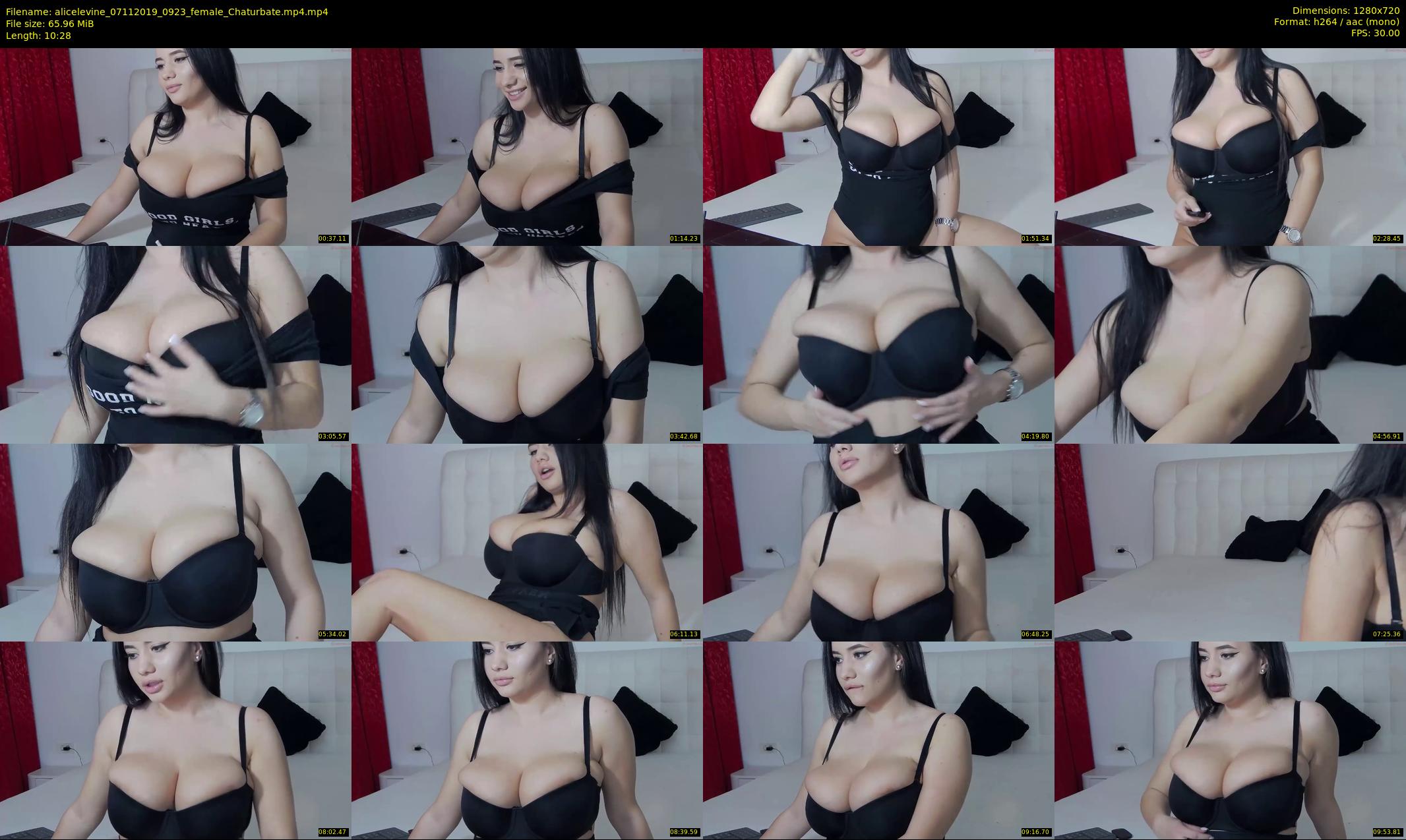 alicelevine — 11 minute Chaturbate female cam show recording, 720p, Nov 7, 2019