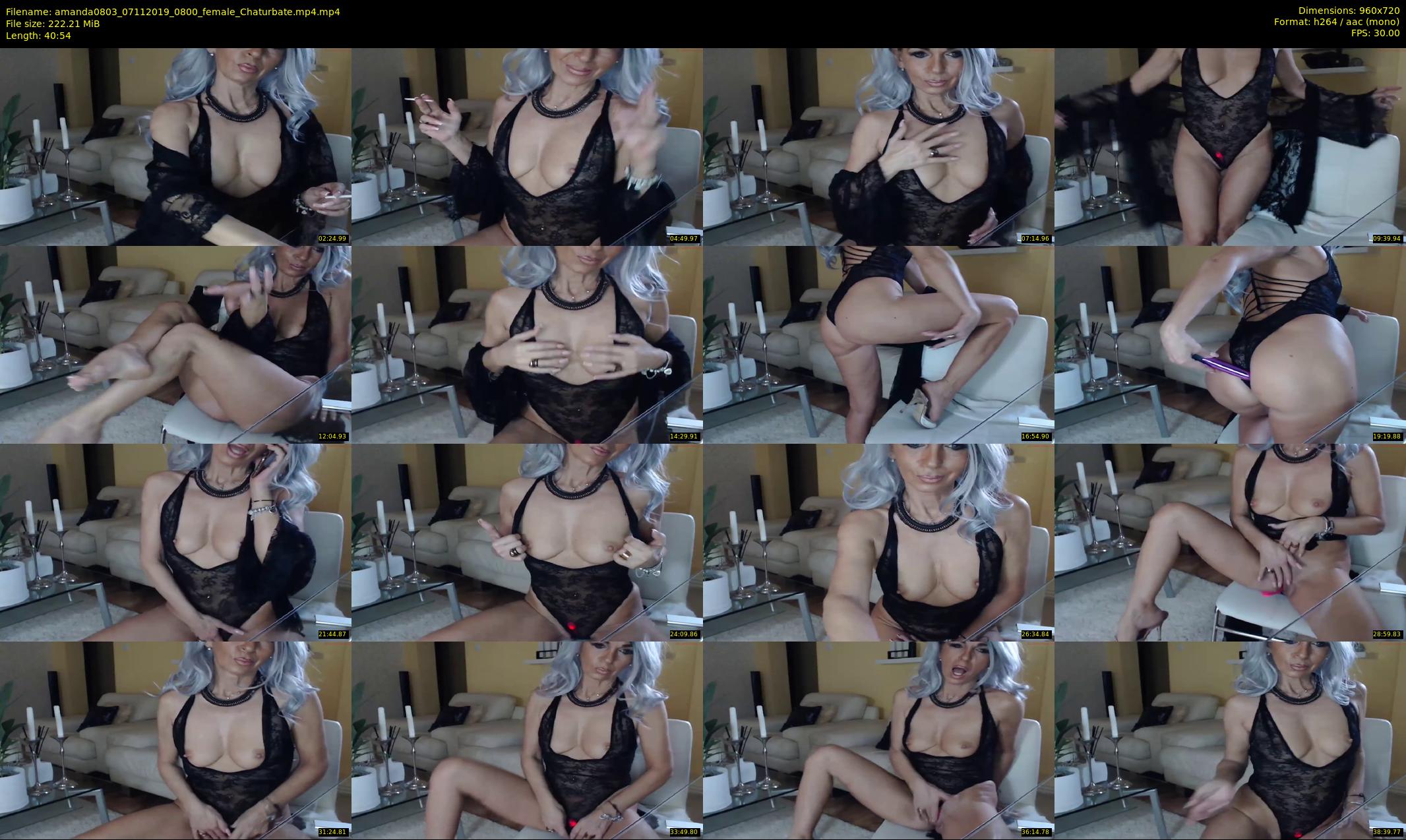 amanda0803 — 41 minute Chaturbate female cam show recording, 720p, Nov 7, 2019