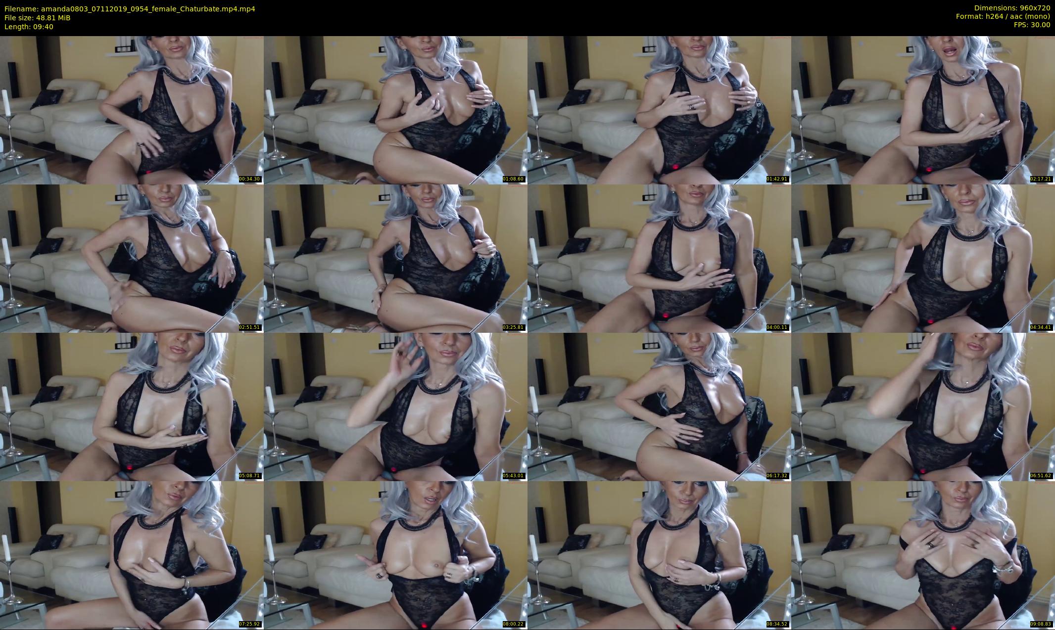 amanda0803 — 10 minute Chaturbate female cam show recording, 720p, Nov 7, 2019