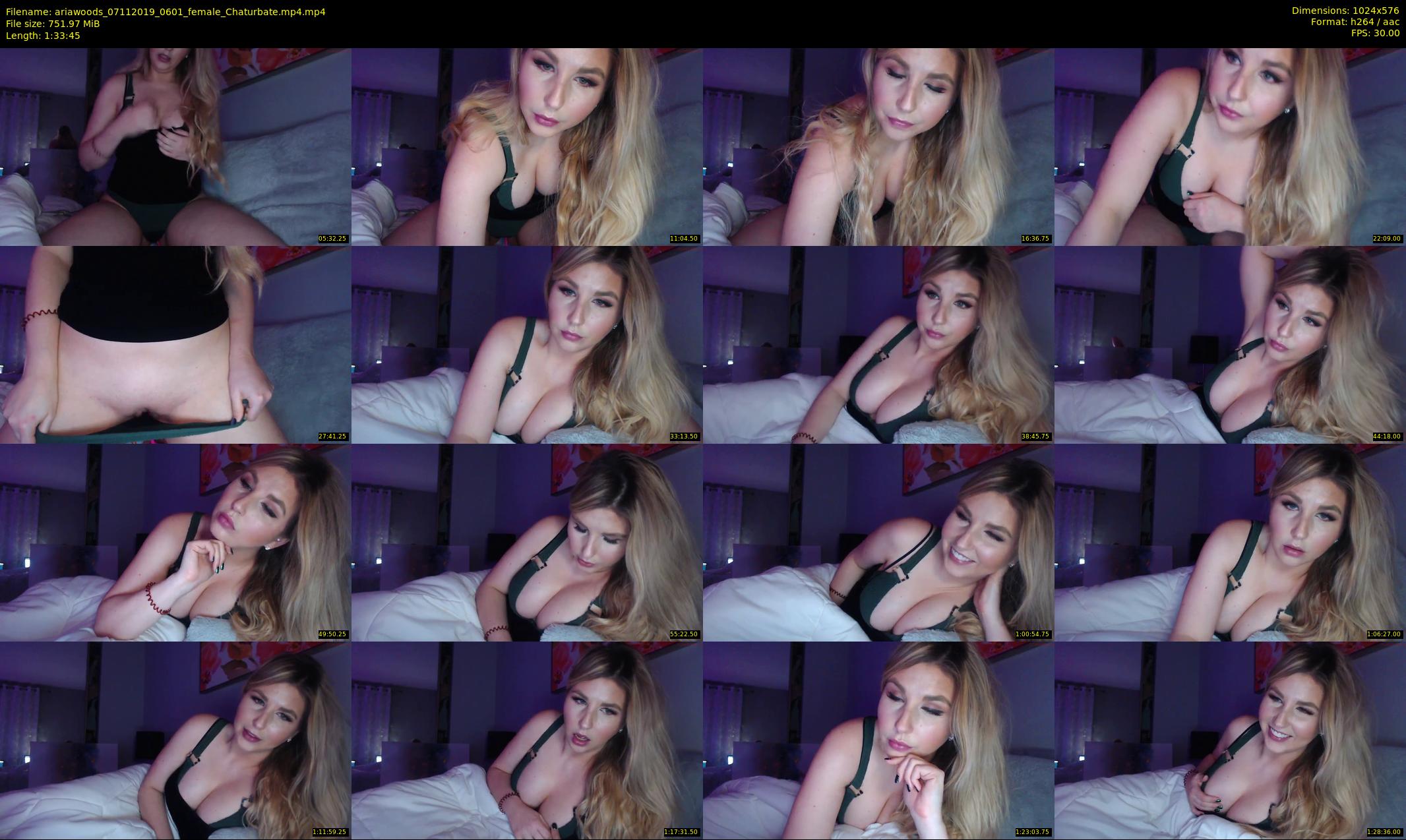 ariawoods — 94 minute Chaturbate female cam show recording, 480p, Nov 7, 2019
