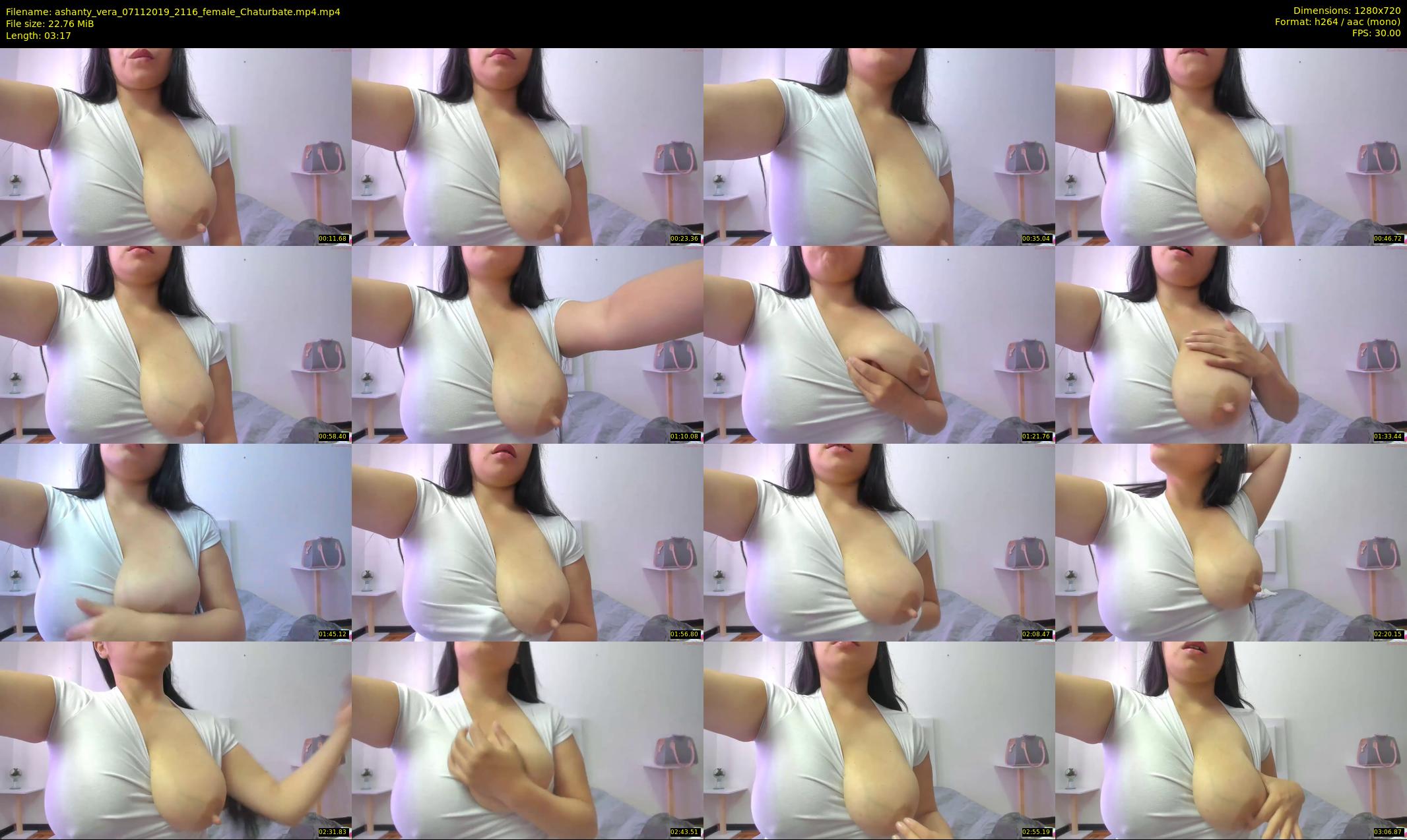ashanty_vera — 4 minute Chaturbate couple cam show recording, 720p, Nov 7, 2019