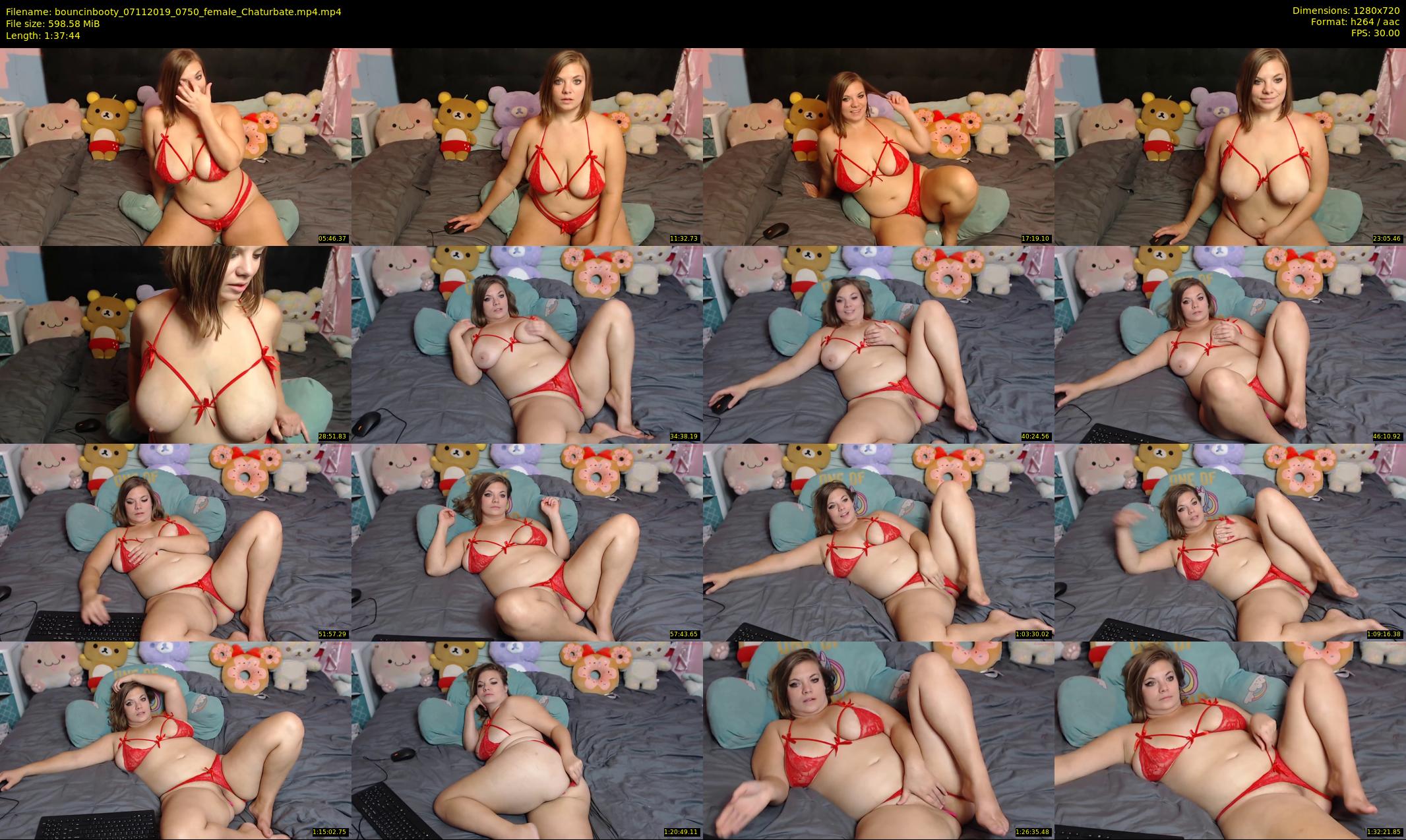 bouncinbooty — 98 minute Chaturbate female cam show recording, 720p, Nov 7, 2019