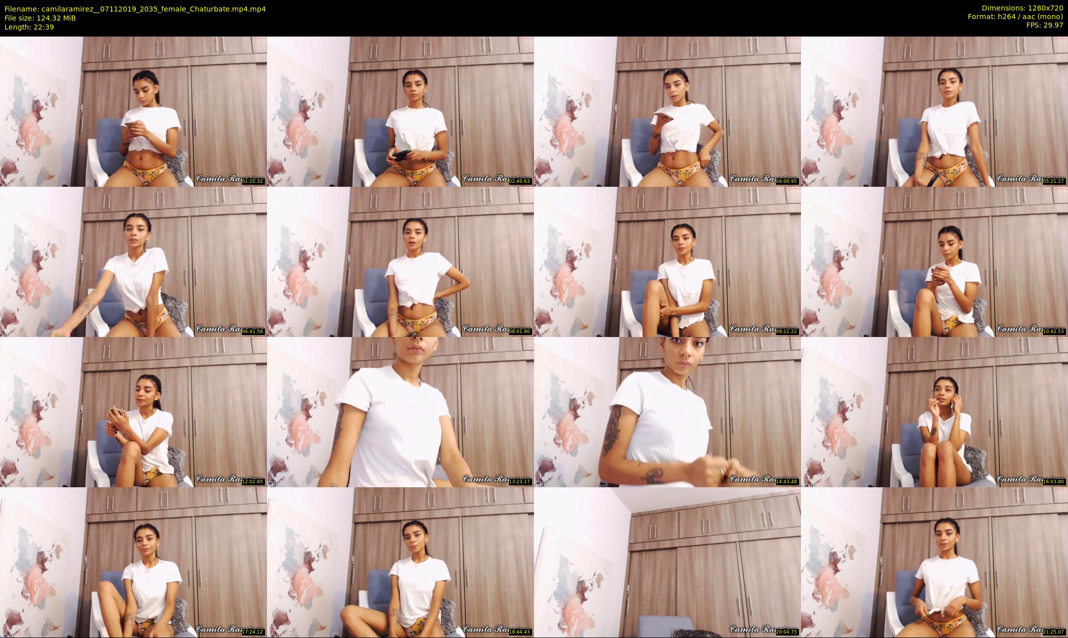 camilaramirez_ — 23 minute Chaturbate female cam show recording, 720p, Nov 7, 2019