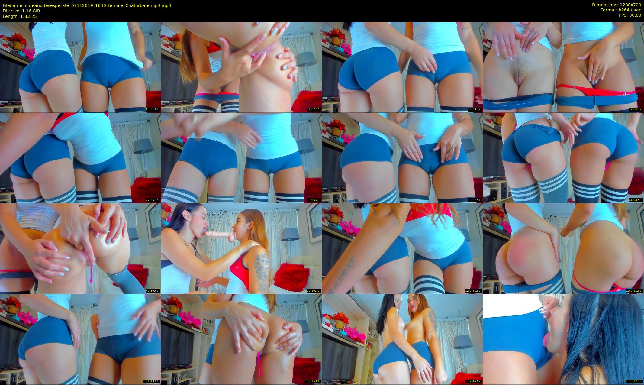 cuteanddesesperate — 94 minute Chaturbate female cam show recording, 720p, Nov 7, 2019