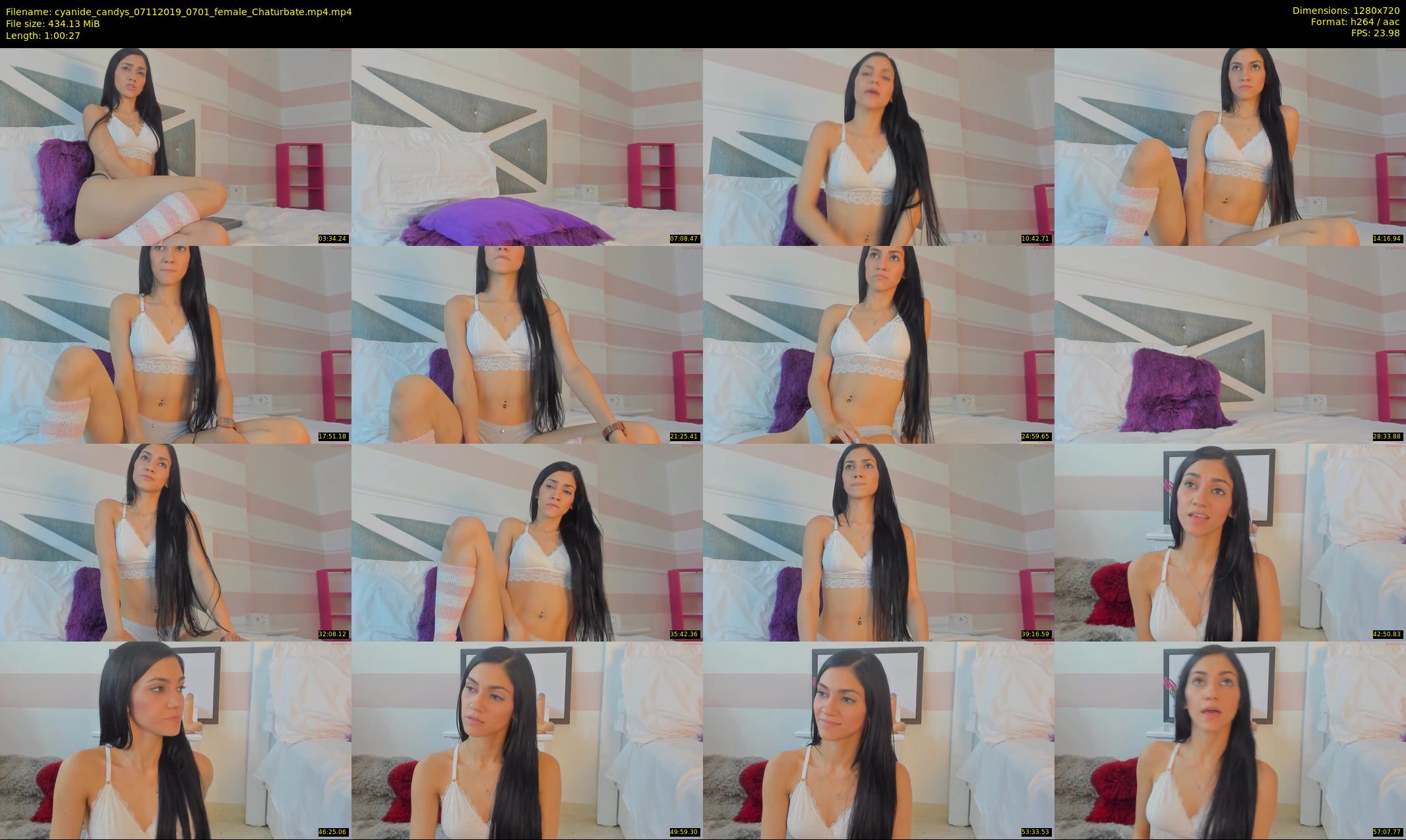 cyanide_candys — 61 minute Chaturbate female cam show recording, 720p, Nov 7, 2019