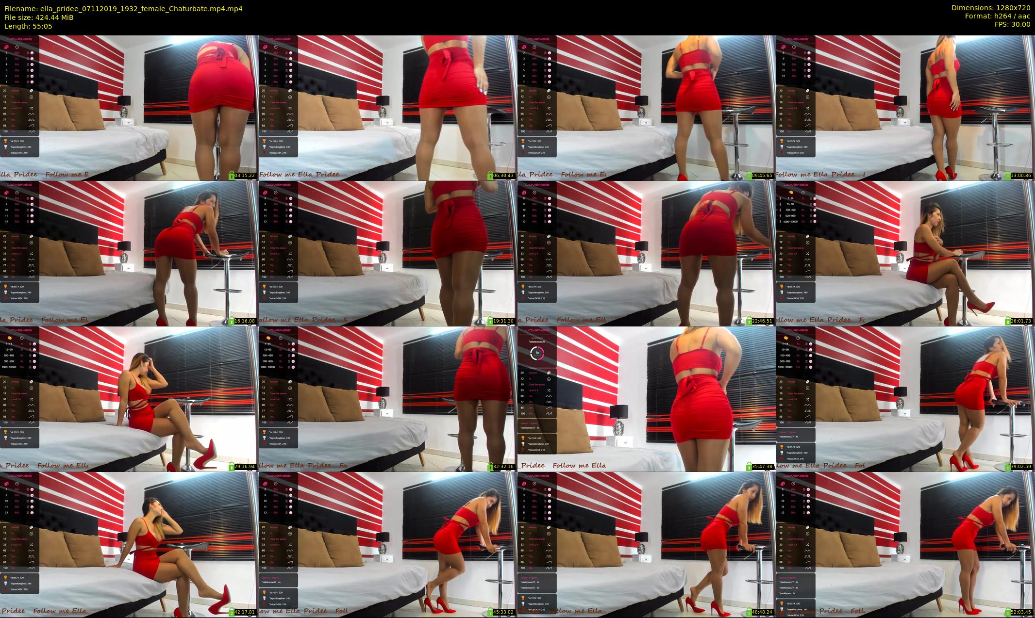 ella_pridee — 56 minute Chaturbate female cam show recording, 720p, Nov 7, 2019
