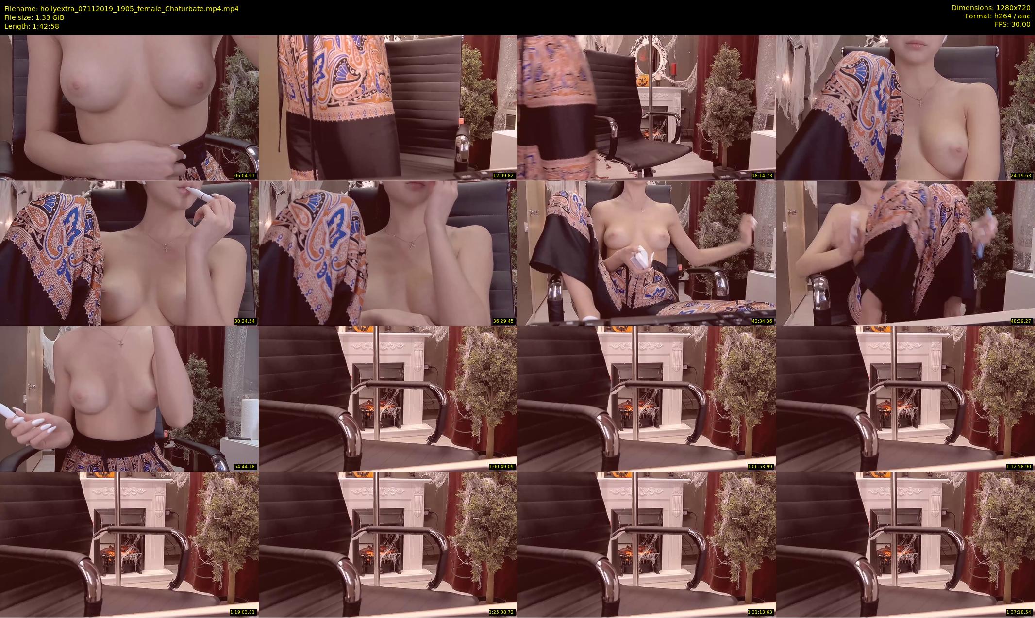 hollyextra — 103 minute Chaturbate female cam show recording, 720p, Nov 7, 2019