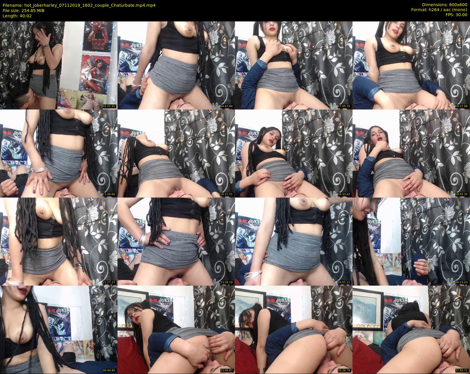 hot_jokerharley — 41 minute Chaturbate couple cam show recording, 480p, Nov 7, 2019