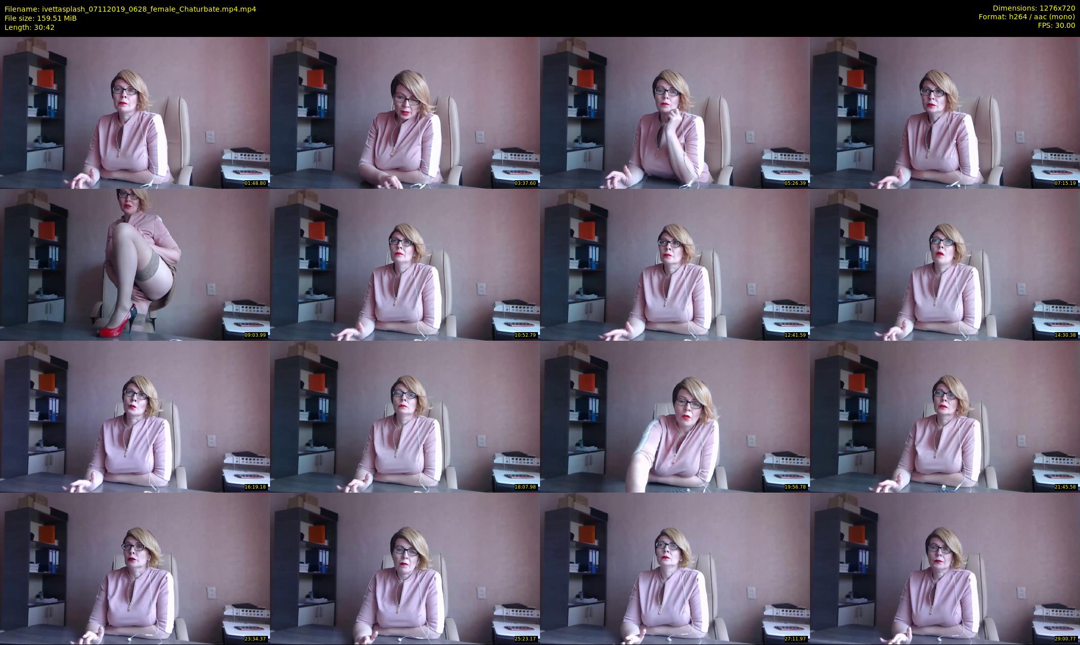 ivettasplash — 31 minute Chaturbate female cam show recording, 720p, Nov 7, 2019