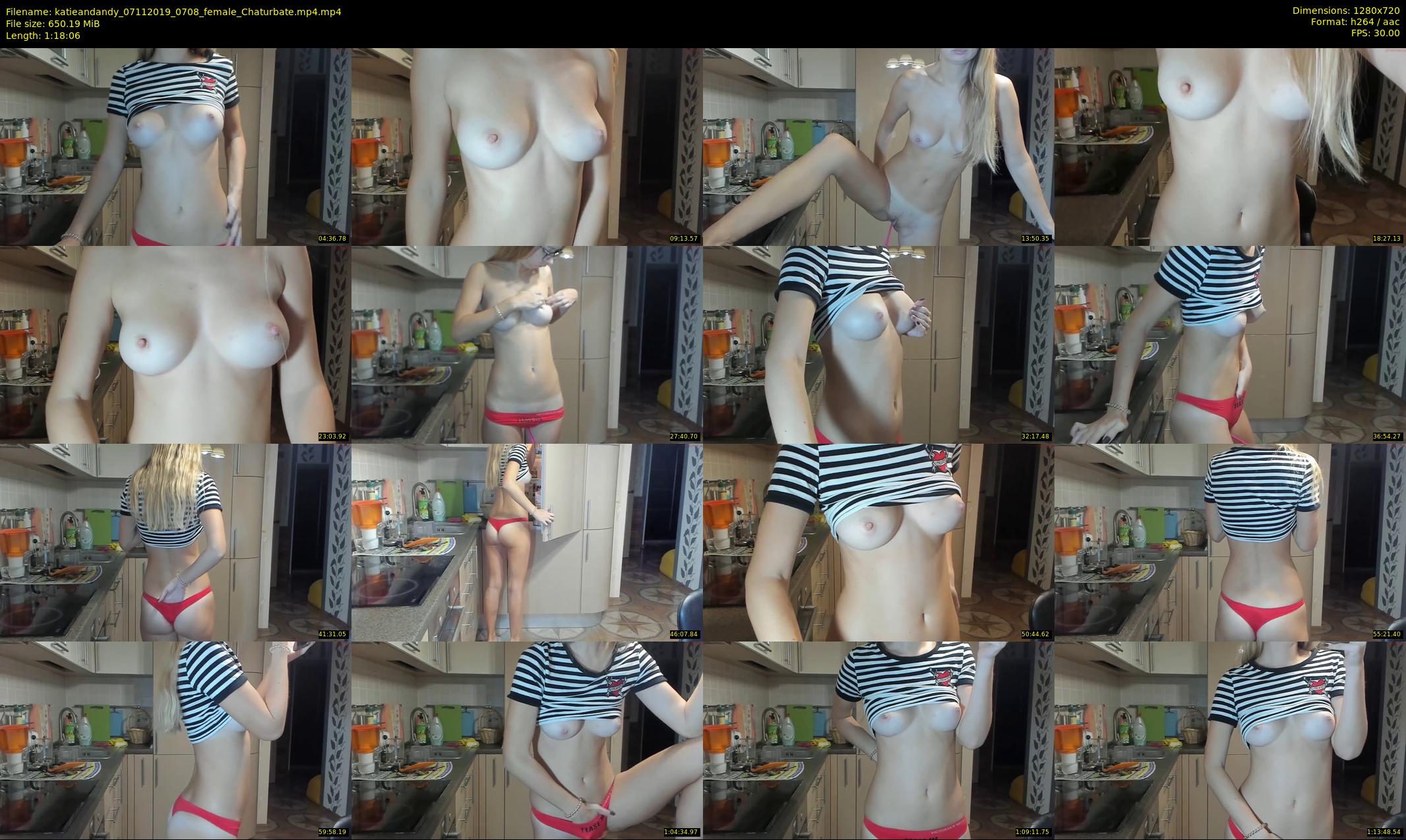 katieandandy — 79 minute Chaturbate female cam show recording, 720p, Nov 7, 2019