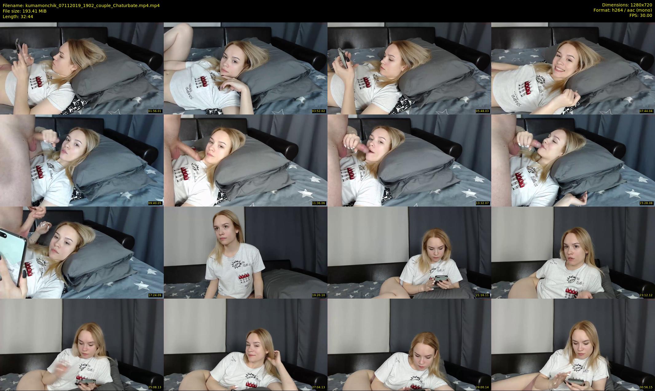 kumamonchik — 33 minute Chaturbate couple cam show recording, 720p, Nov 7, 2019