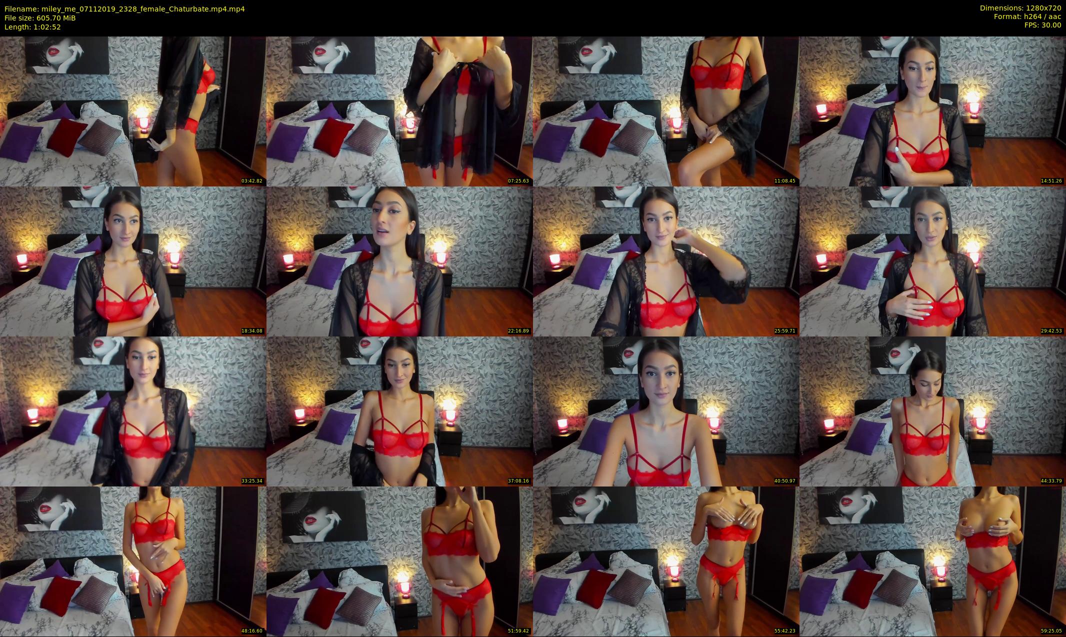 miley_me — 63 minute Chaturbate female cam show recording, 720p, Nov 7, 2019