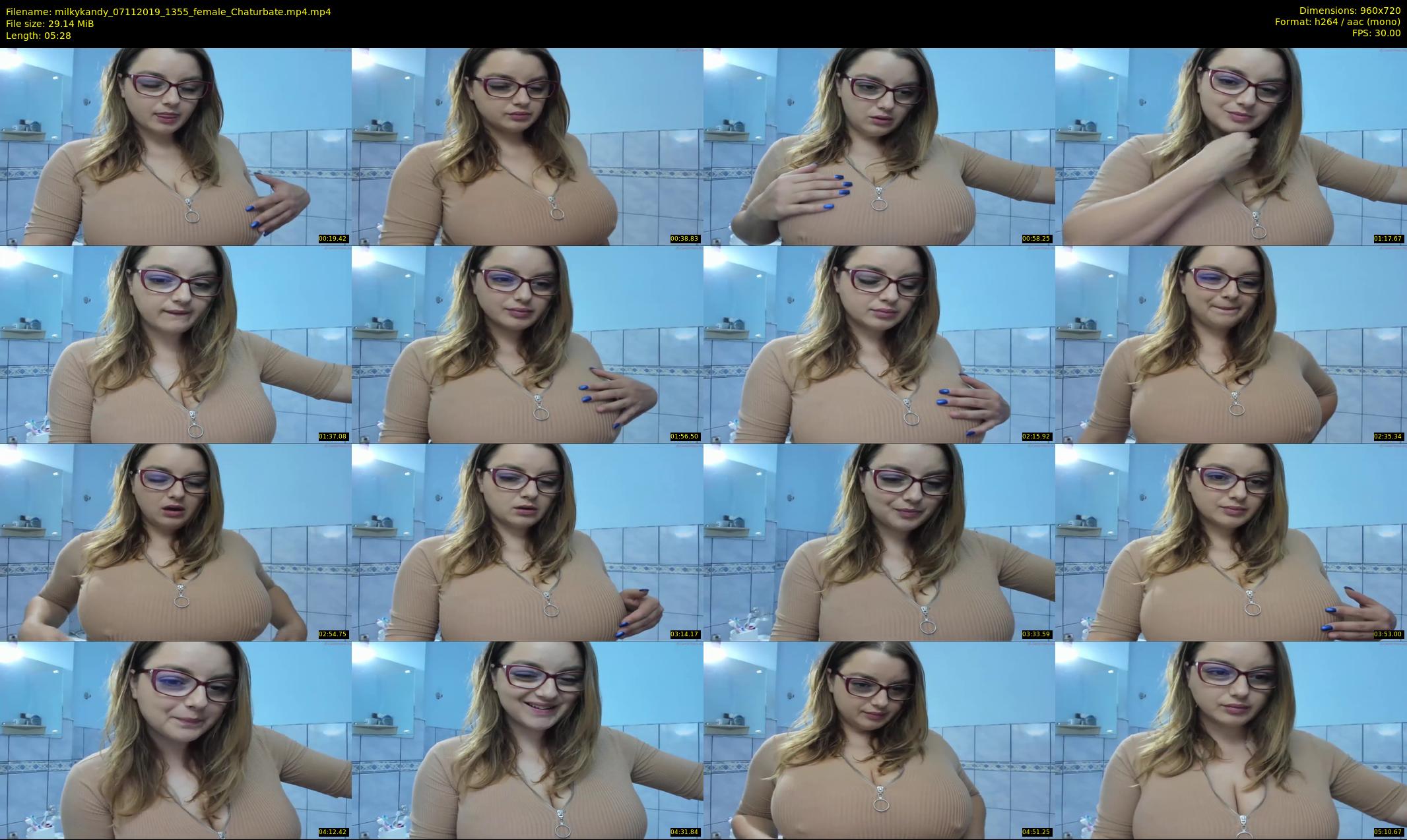 milkykandy — 6 minute Chaturbate female cam show recording, 720p, Nov 7, 2019