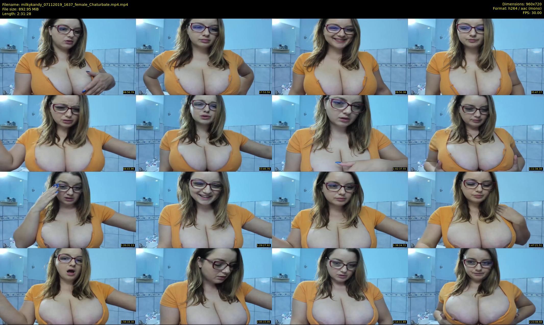milkykandy — 152 minute Chaturbate female cam show recording, 720p, Nov 7, 2019