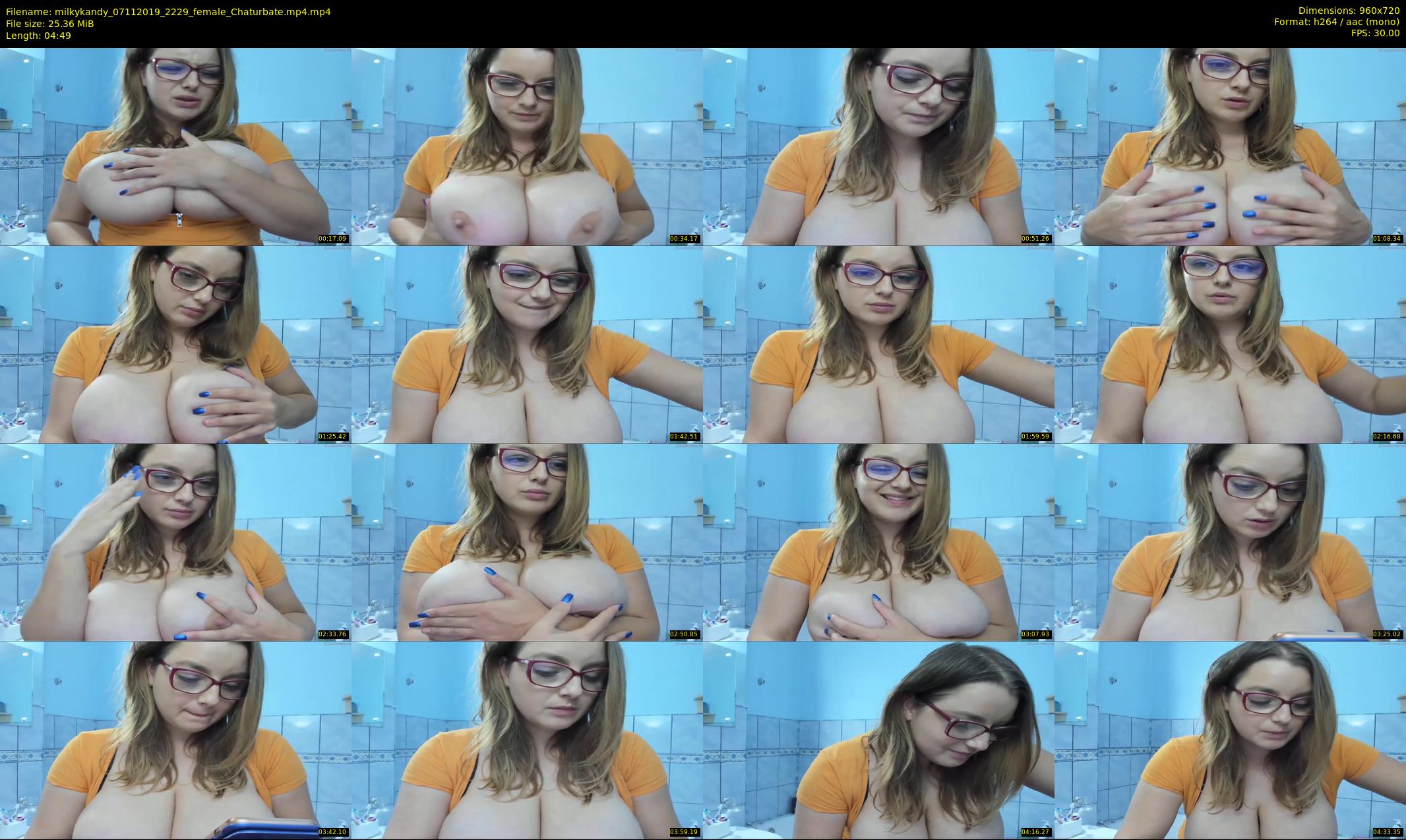 milkykandy — 5 minute Chaturbate female cam show recording, 720p, Nov 7, 2019