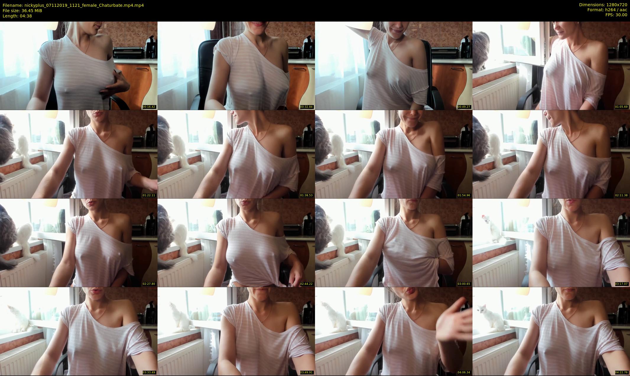 nickyplus — 5 minute Chaturbate couple cam show recording, 720p, Nov 7, 2019