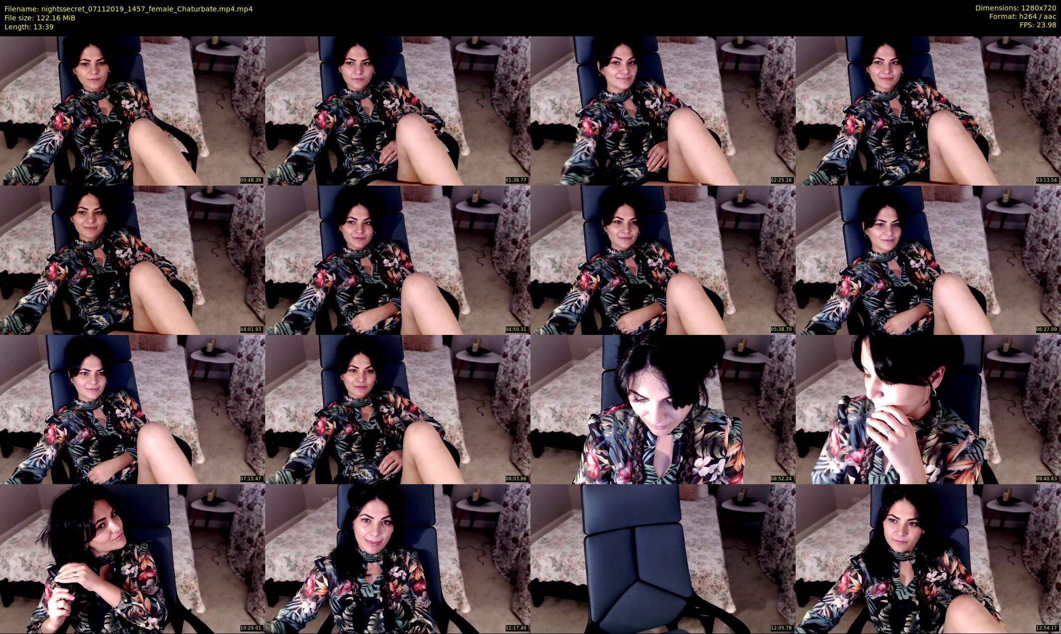 nightssecret — 14 minute Chaturbate female cam show recording, 720p, Nov 7, 2019