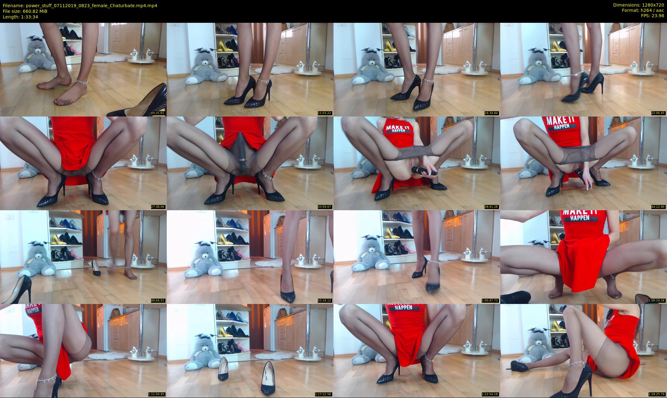 power_stuff — 94 minute Chaturbate female cam show recording, 720p, Nov 7, 2019