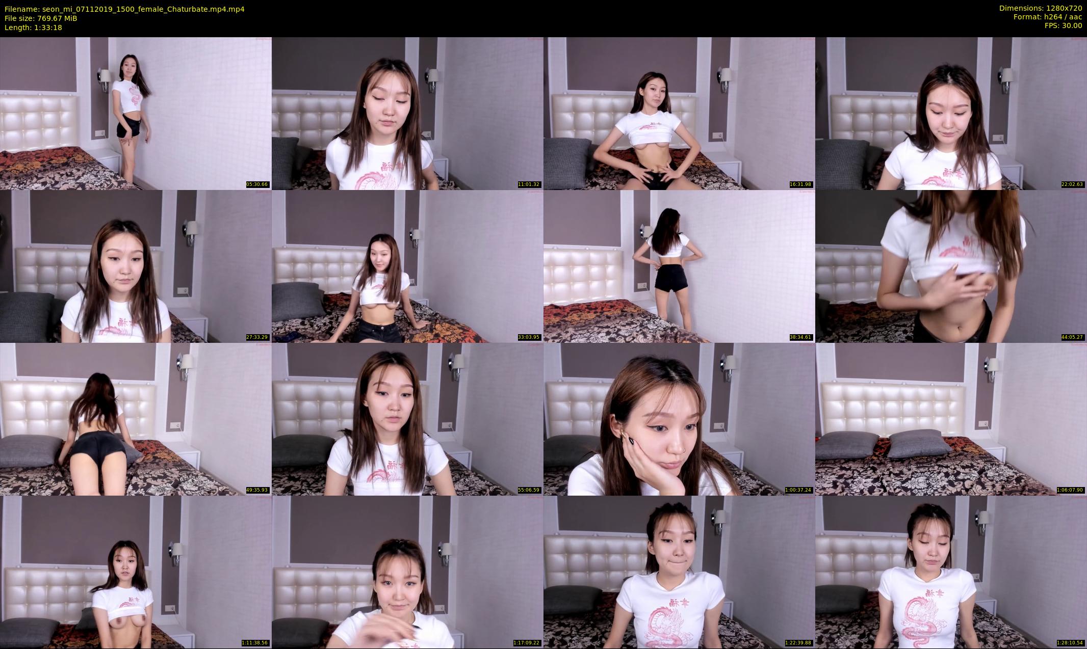 seon_mi — 94 minute Chaturbate female cam show recording, 720p, Nov 7, 2019