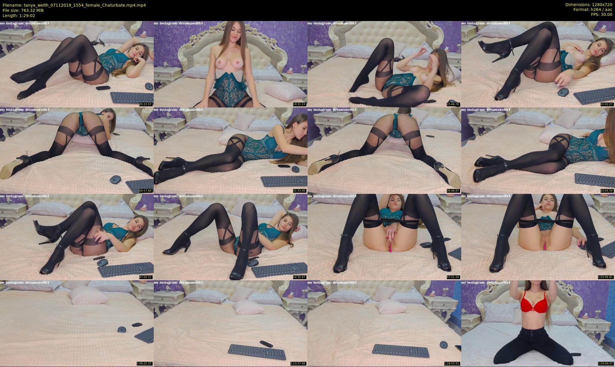 tanya_welth — 90 minute Chaturbate female cam show recording, 720p, Nov 7, 2019