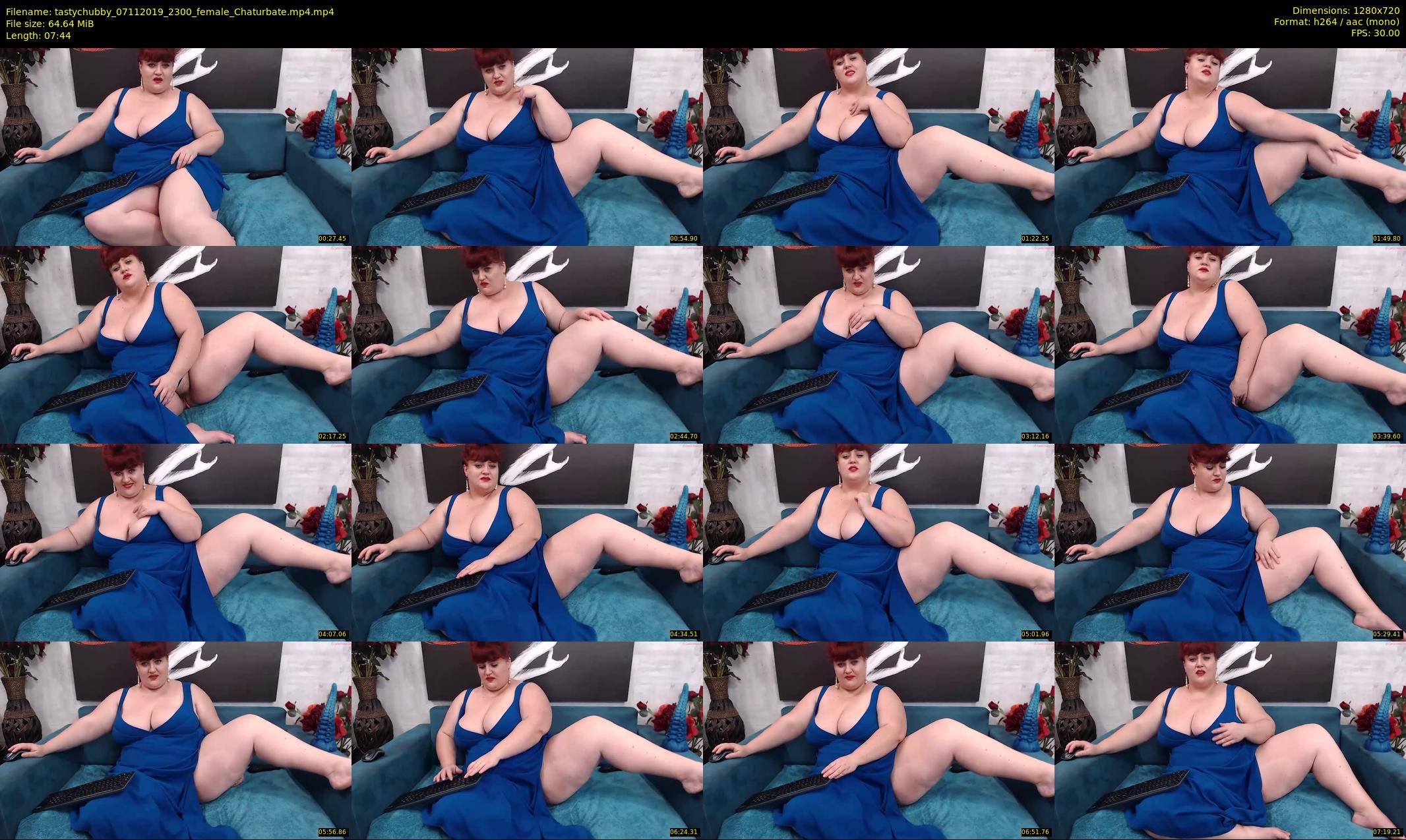 tastychubby — 8 minute Chaturbate female cam show recording, 720p, Nov 7, 2019